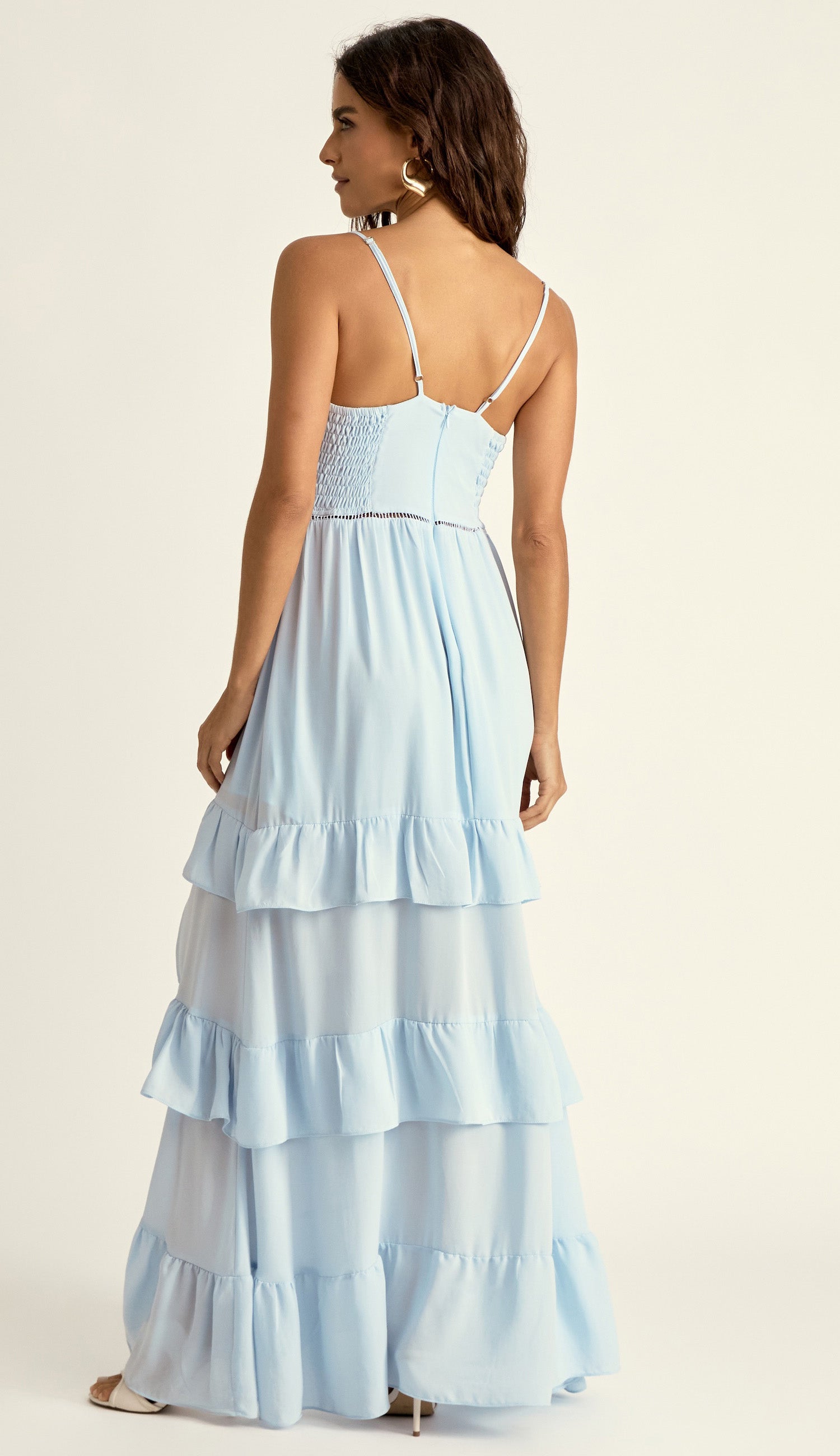 Vestido Fabrizia Azul