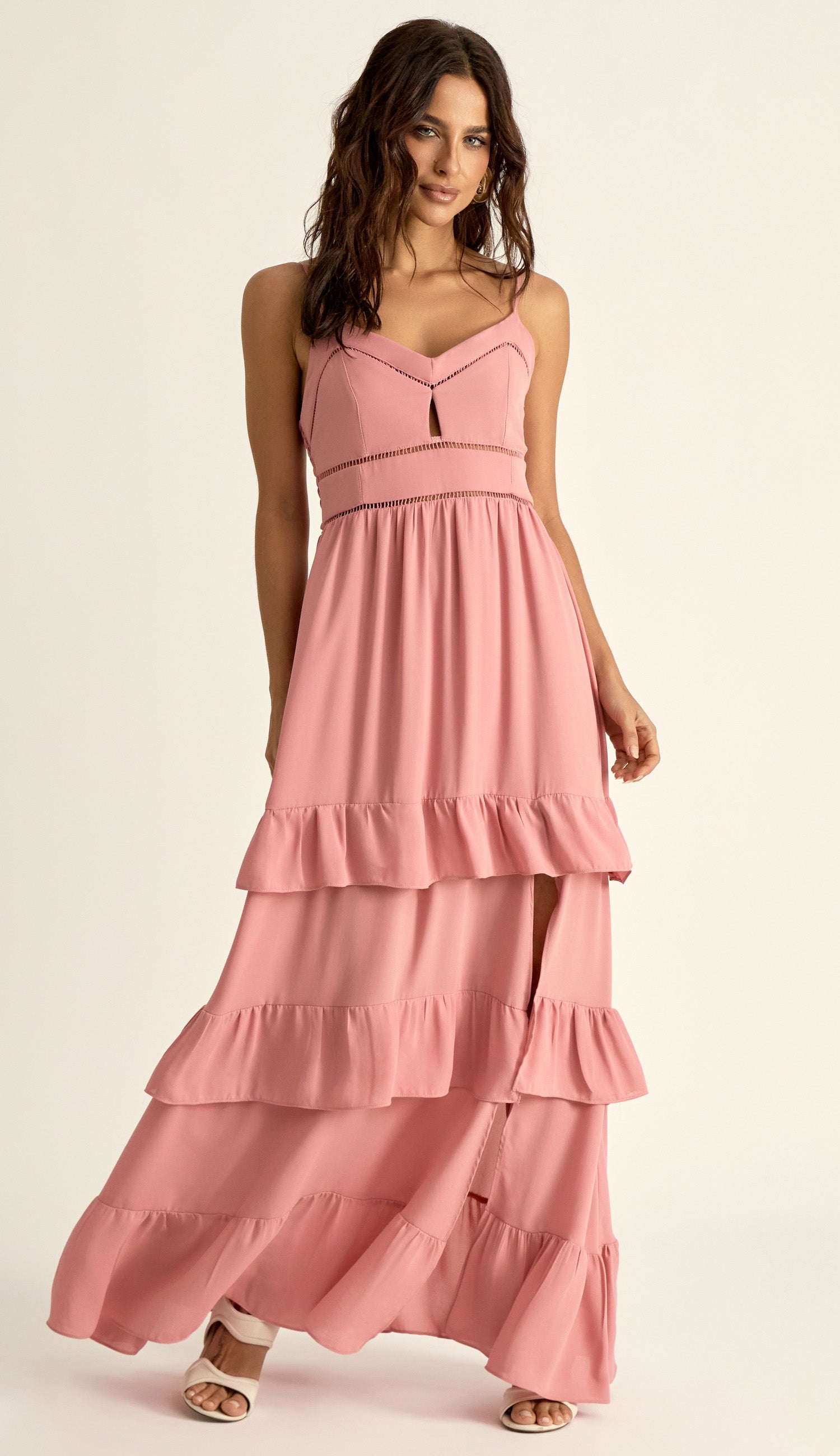 Vestido Fabrizia Rosa