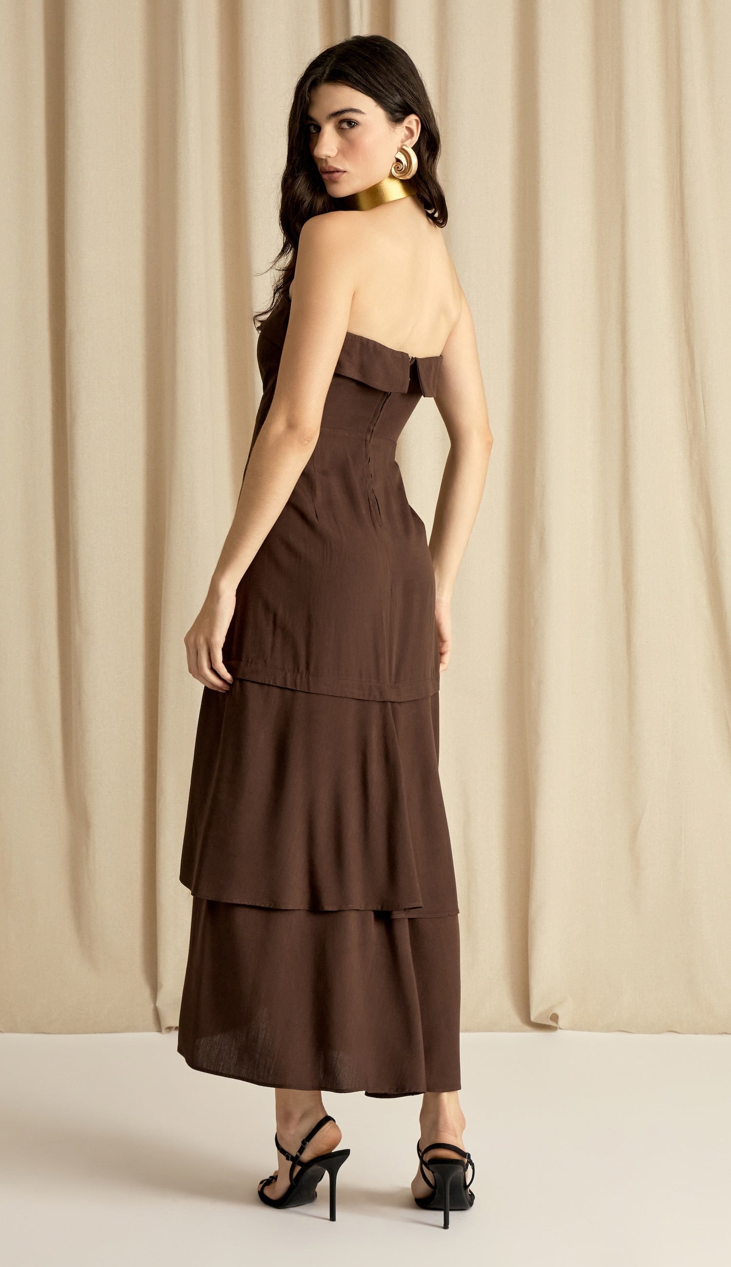 Vestido Fabrice Mocha