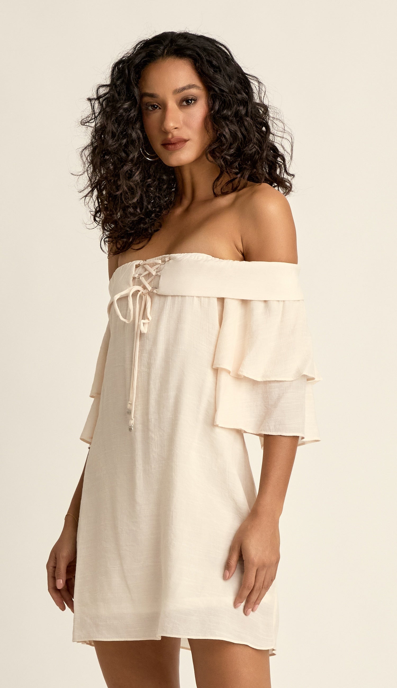 Vestido Felicia Off White