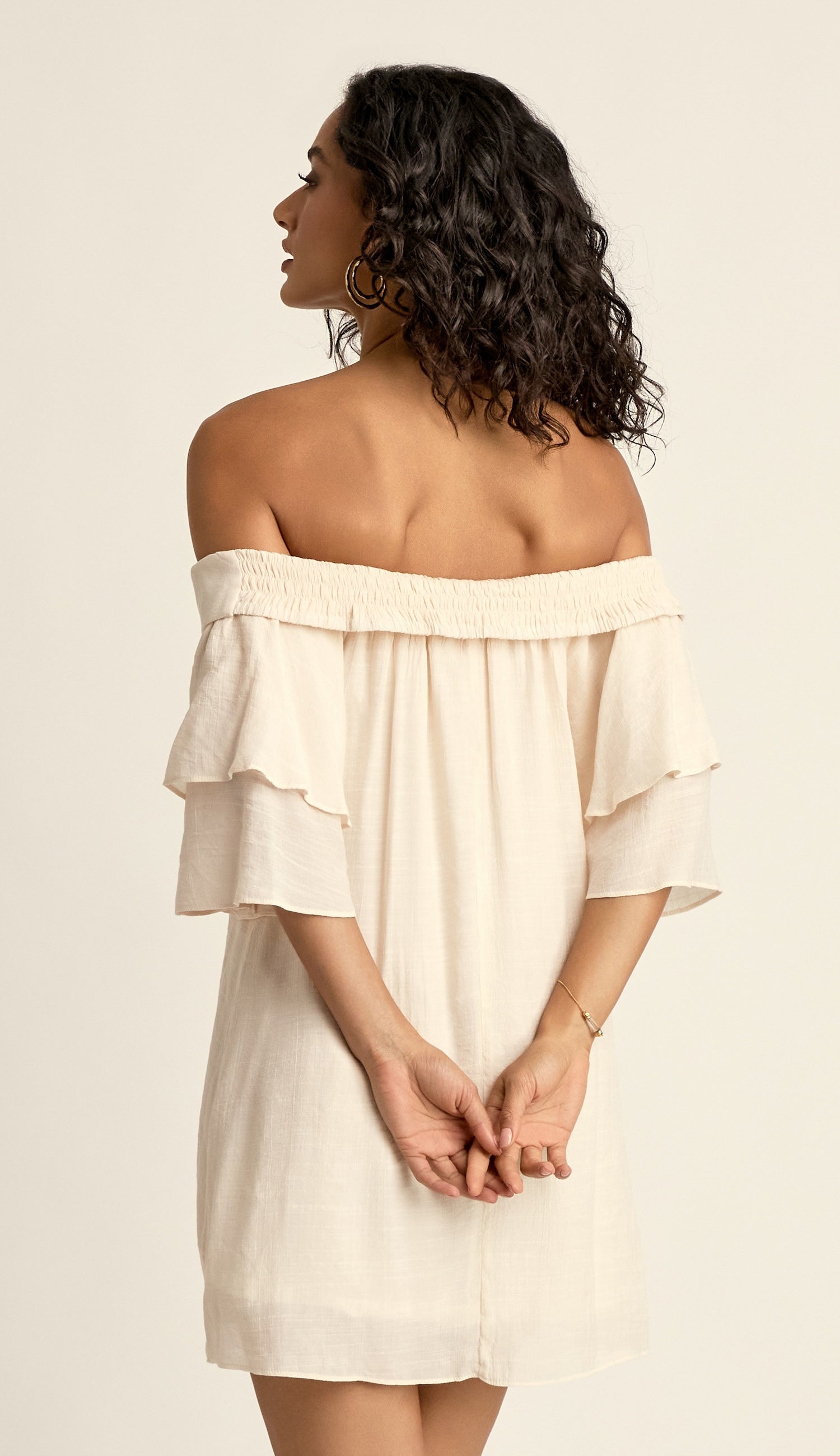 Vestido Felicia Off White