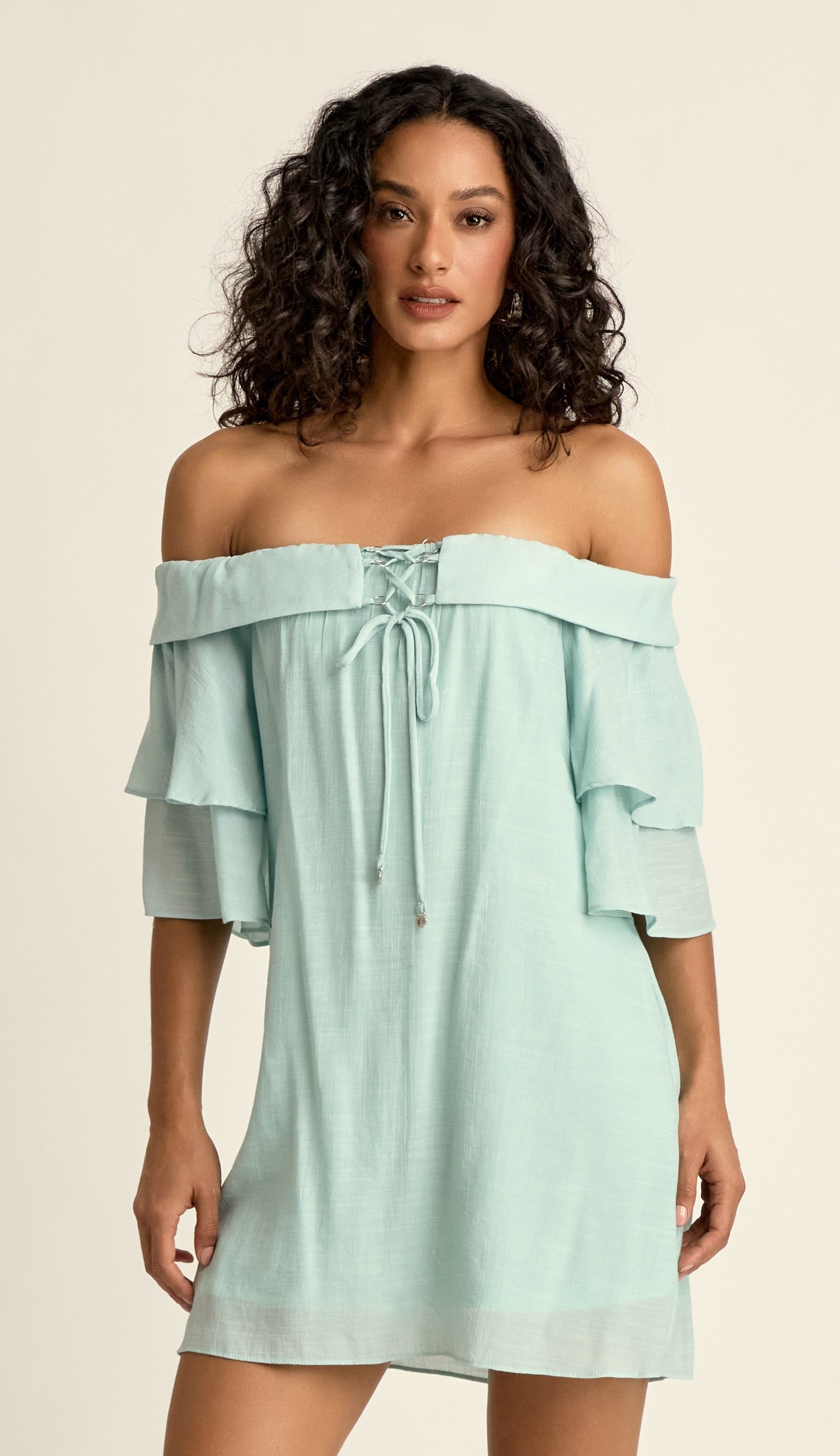 Vestido Felicia Acqua