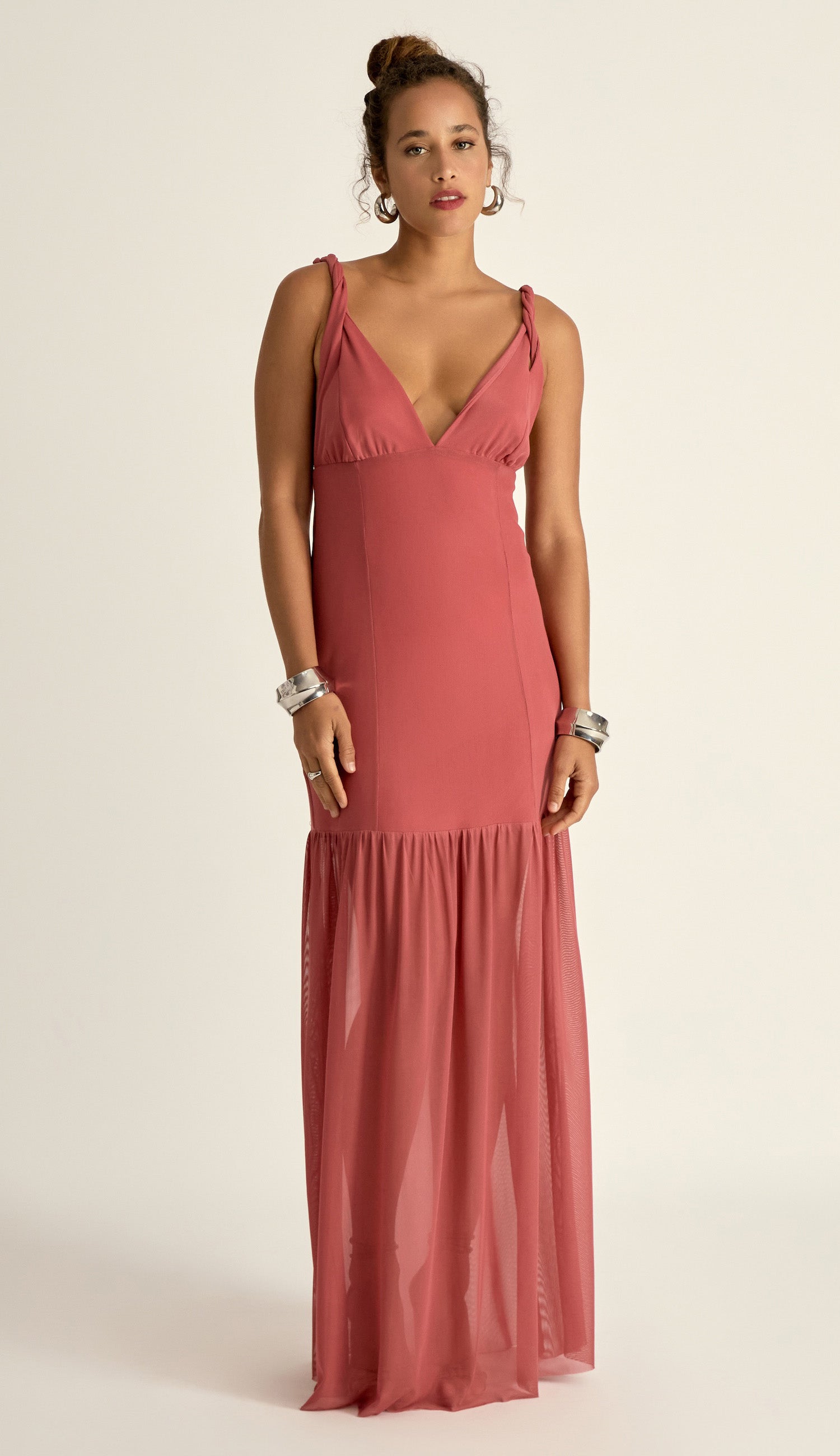 Vestido Ingrid Rosê