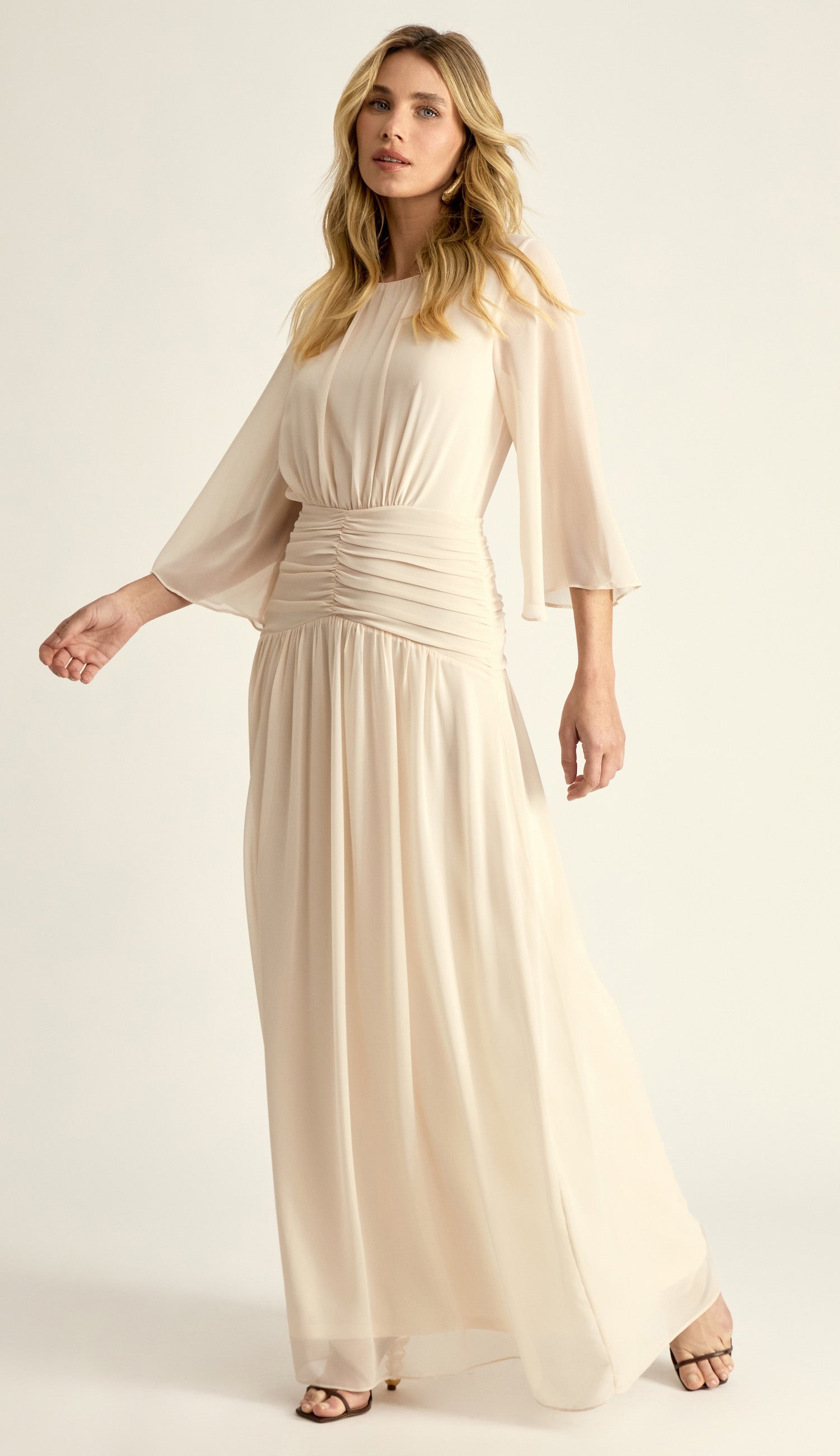 Vestido Grecia Off White