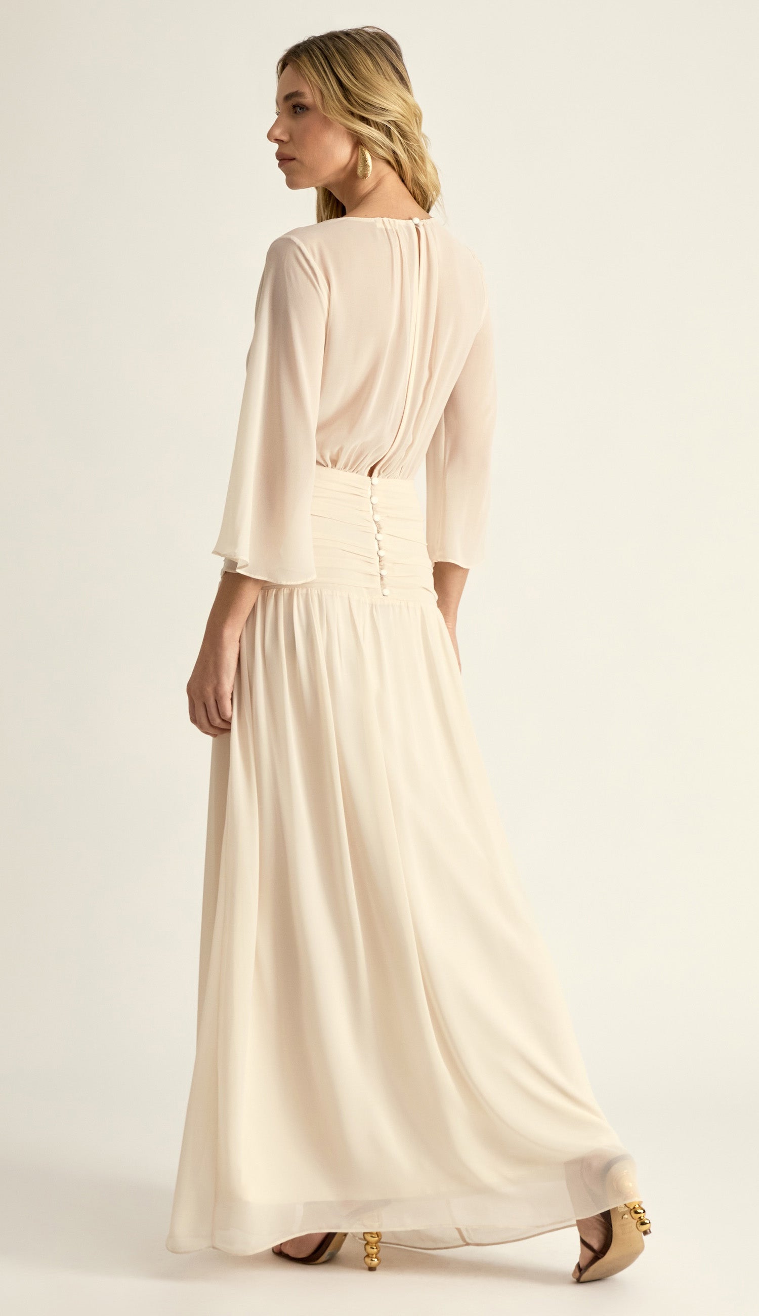 Vestido Grecia Off White