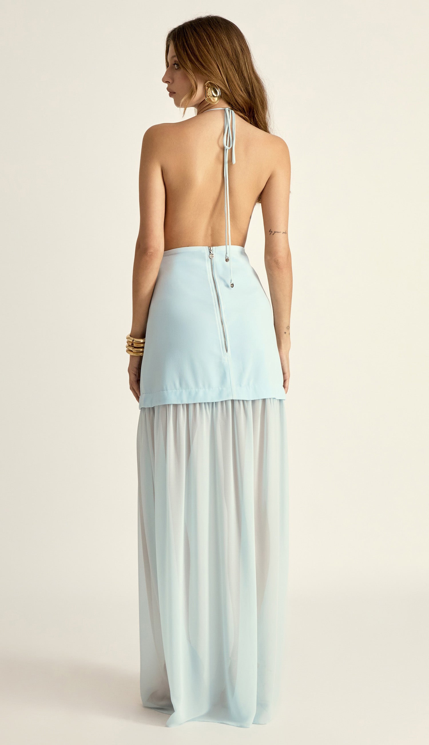 Vestido Genebra Azul