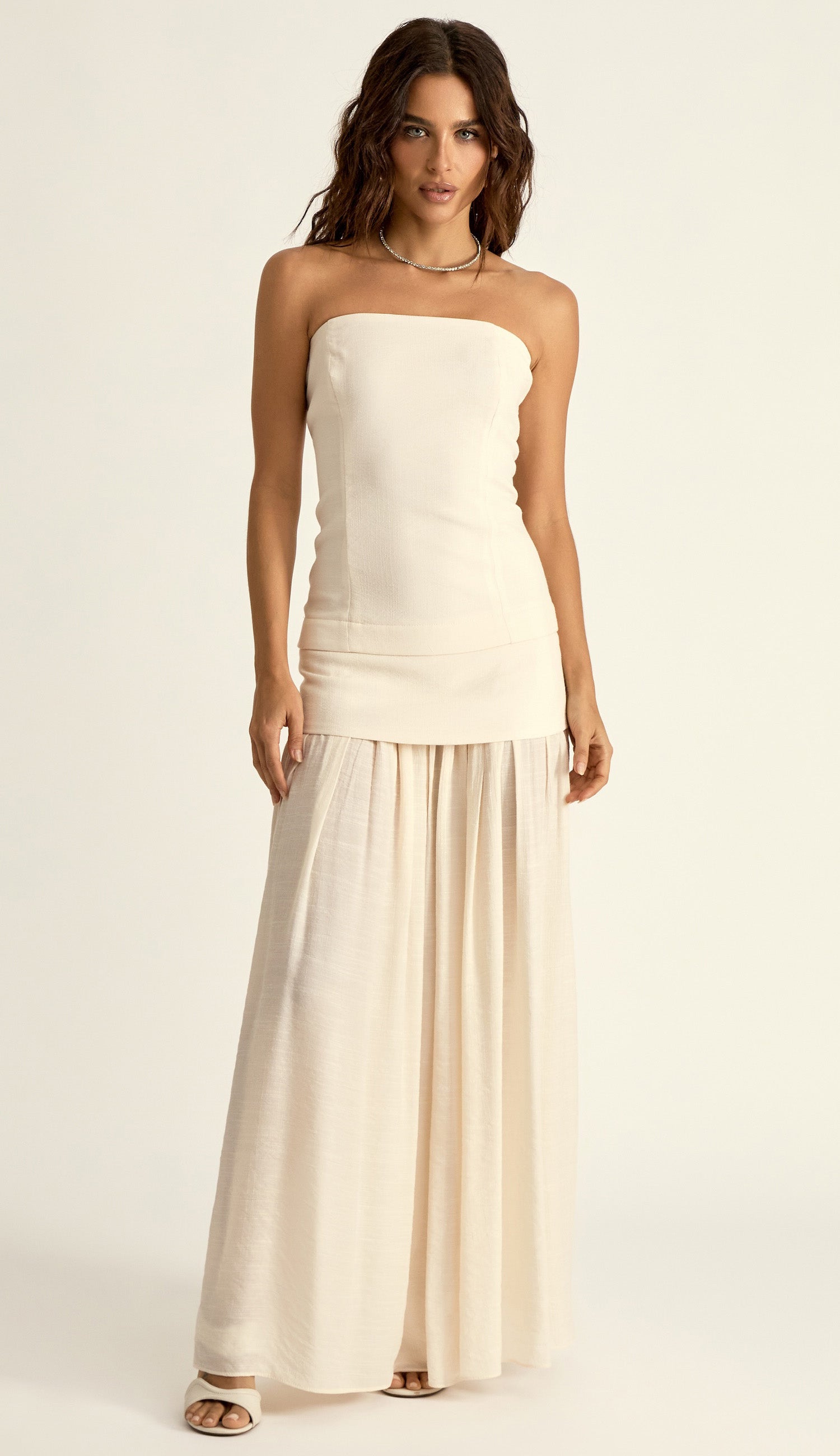 Vestido Laura Off White