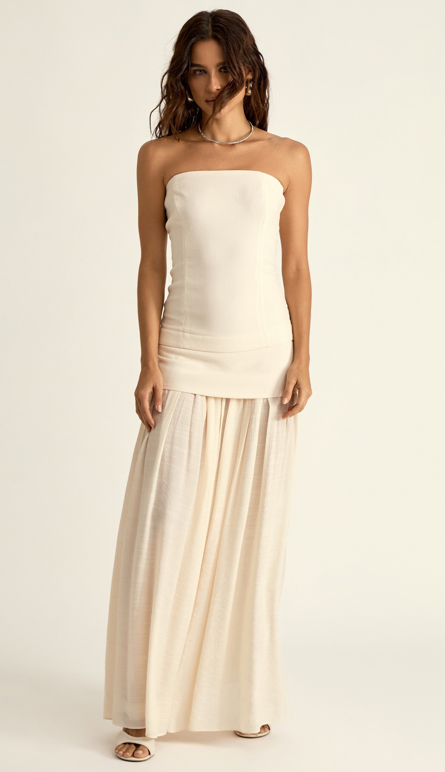 Vestido Laura Off White