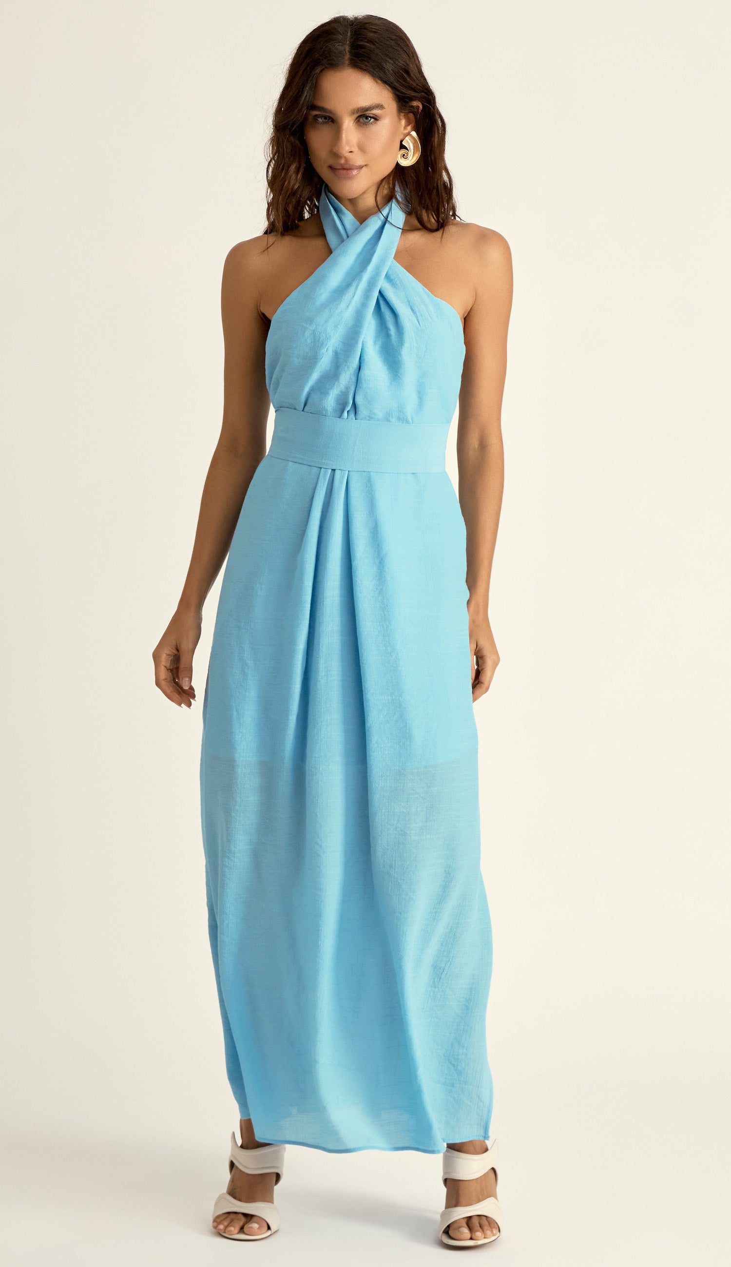 Vestido Florianópolis Azul