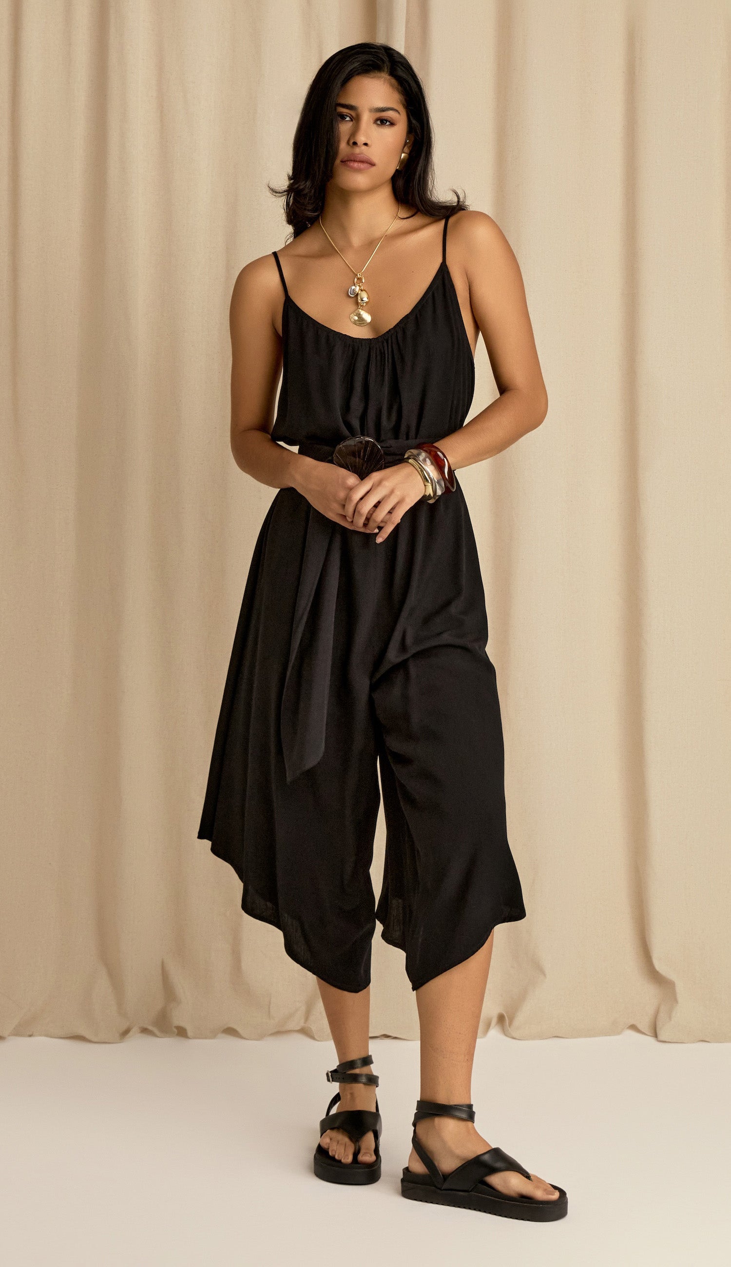 Macacão Maitê Preto