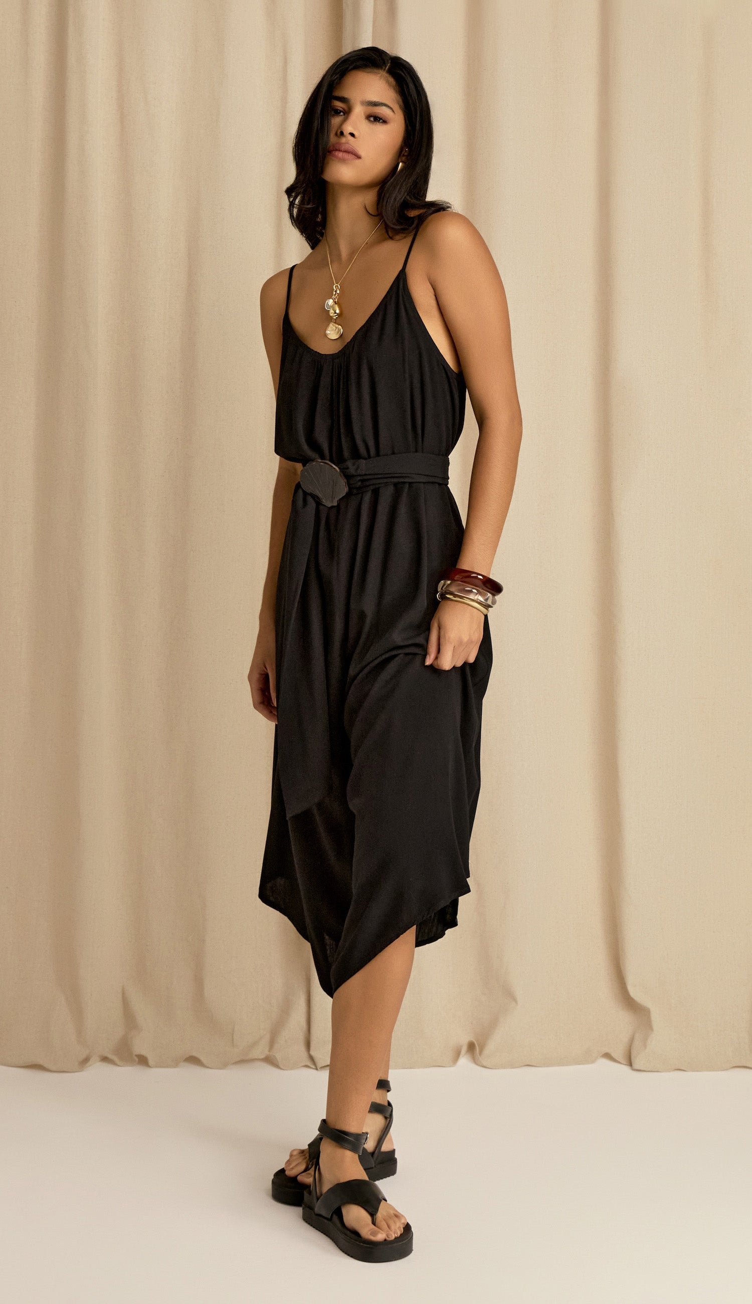 Macacão Maitê Preto