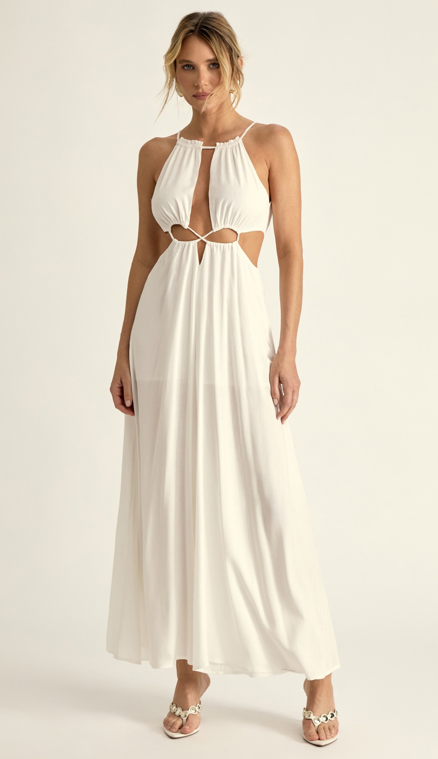 Macacão Estrela Off White