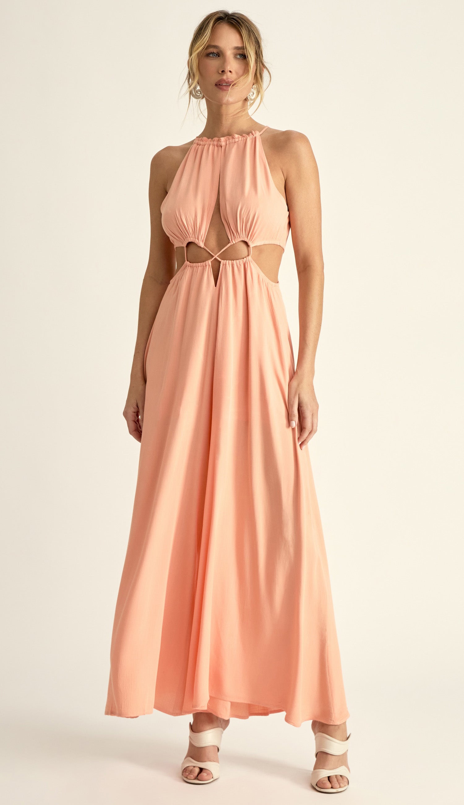 Macacão Estrela Pêssego