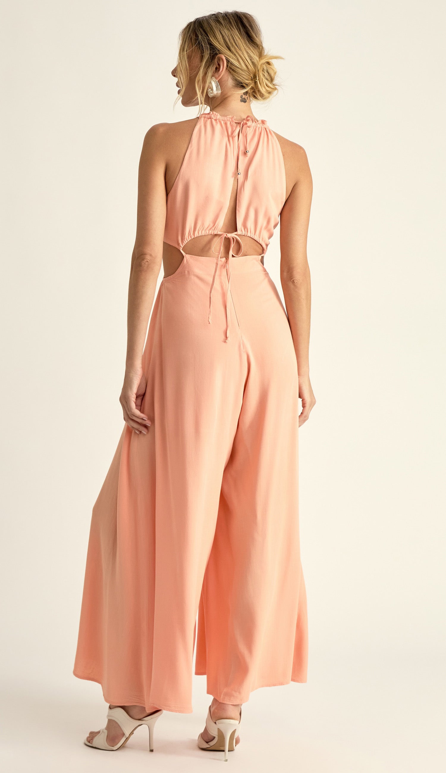 Macacão Estrela Pêssego