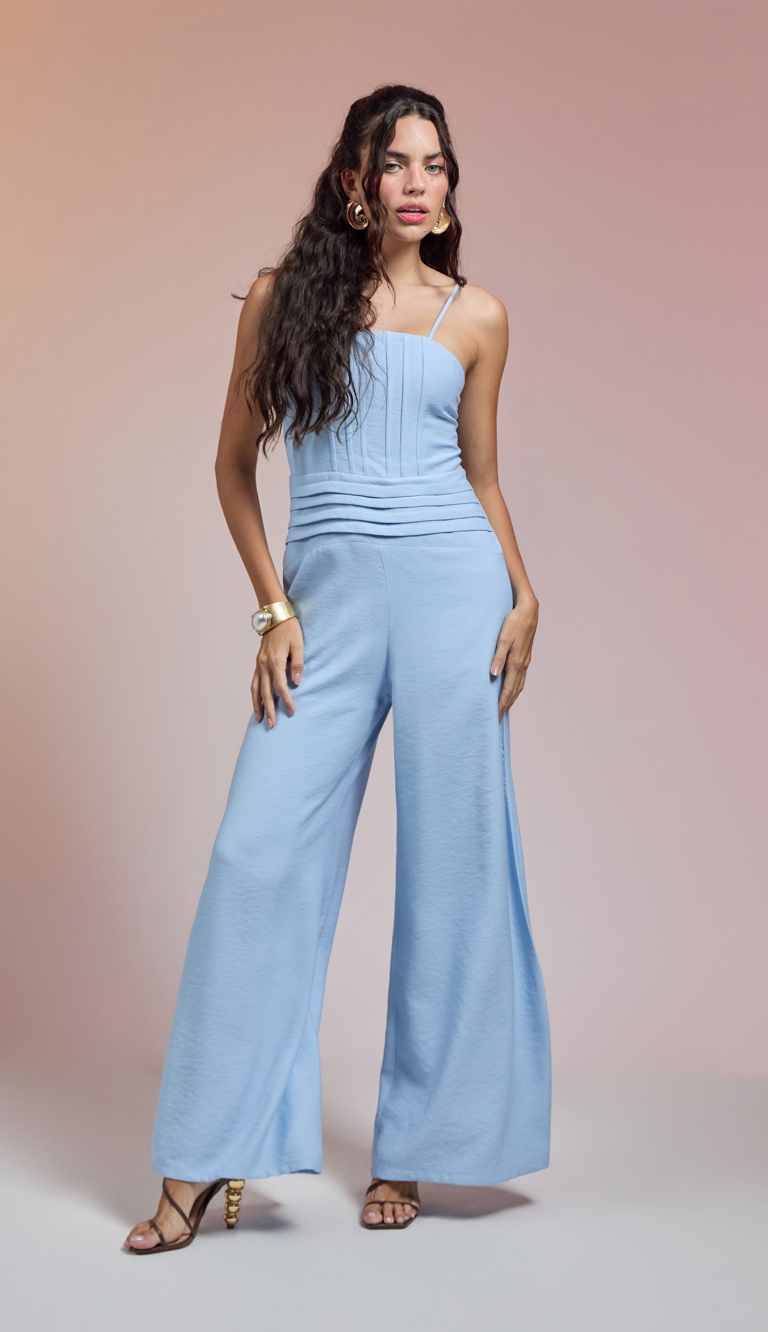 Macacão Ângela Azul