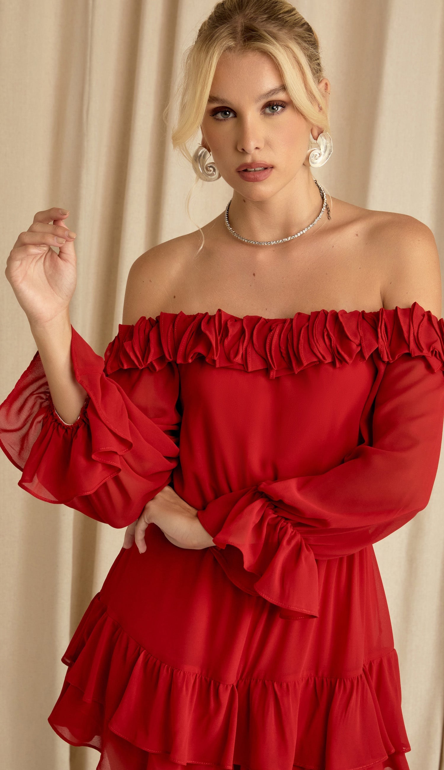 Macaquinho Normandia Cereja