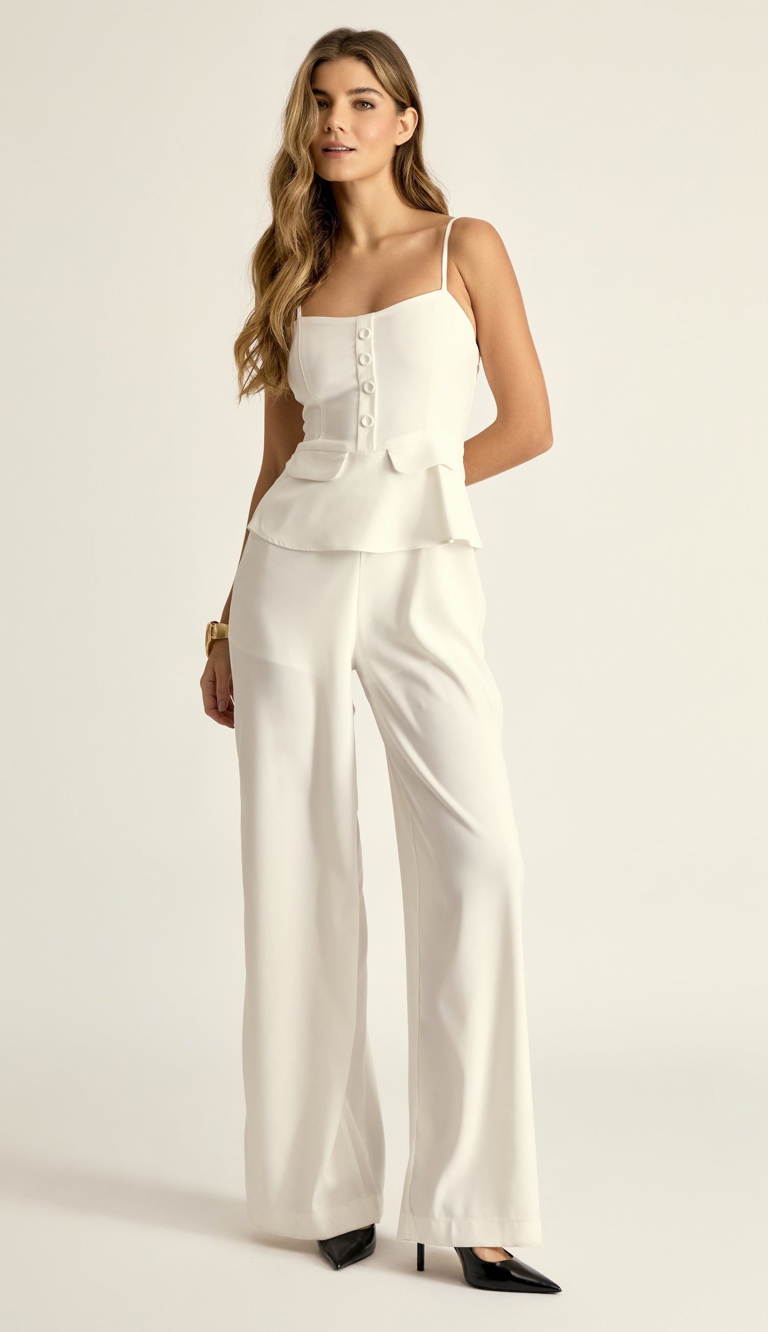 Macacão Viena Off White