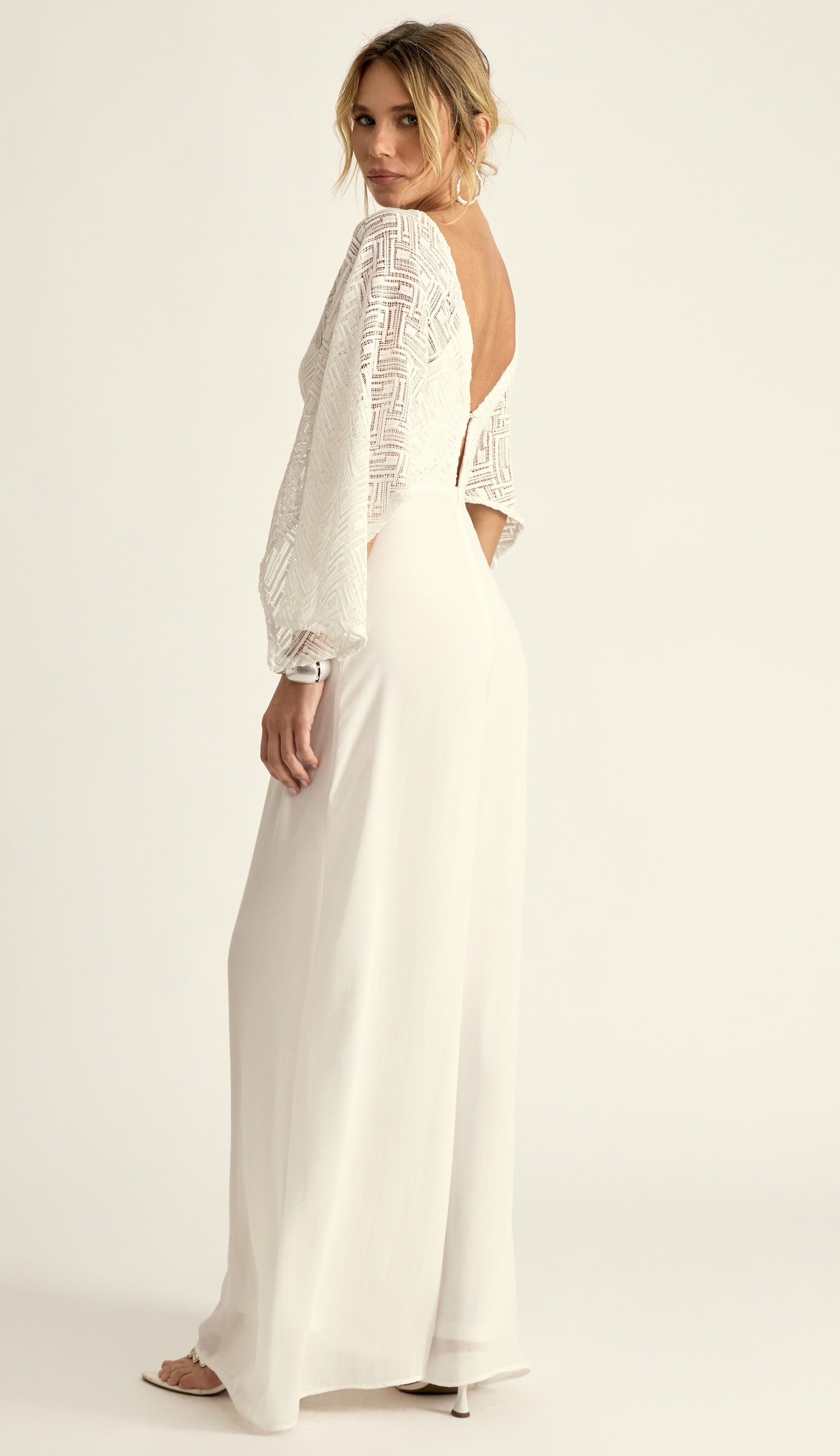 Macacão Brenda Off White