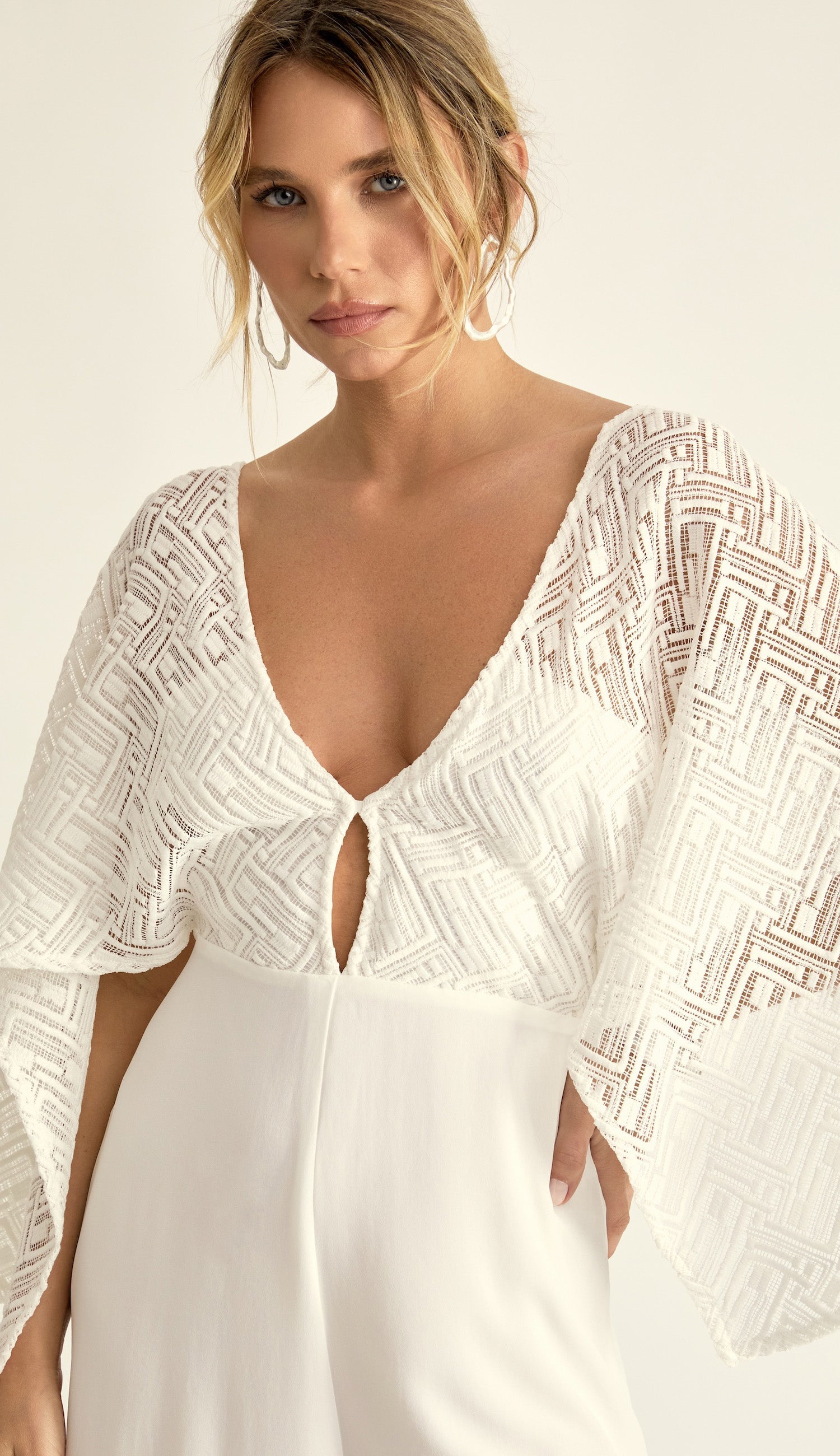 Macacão Brenda Off White