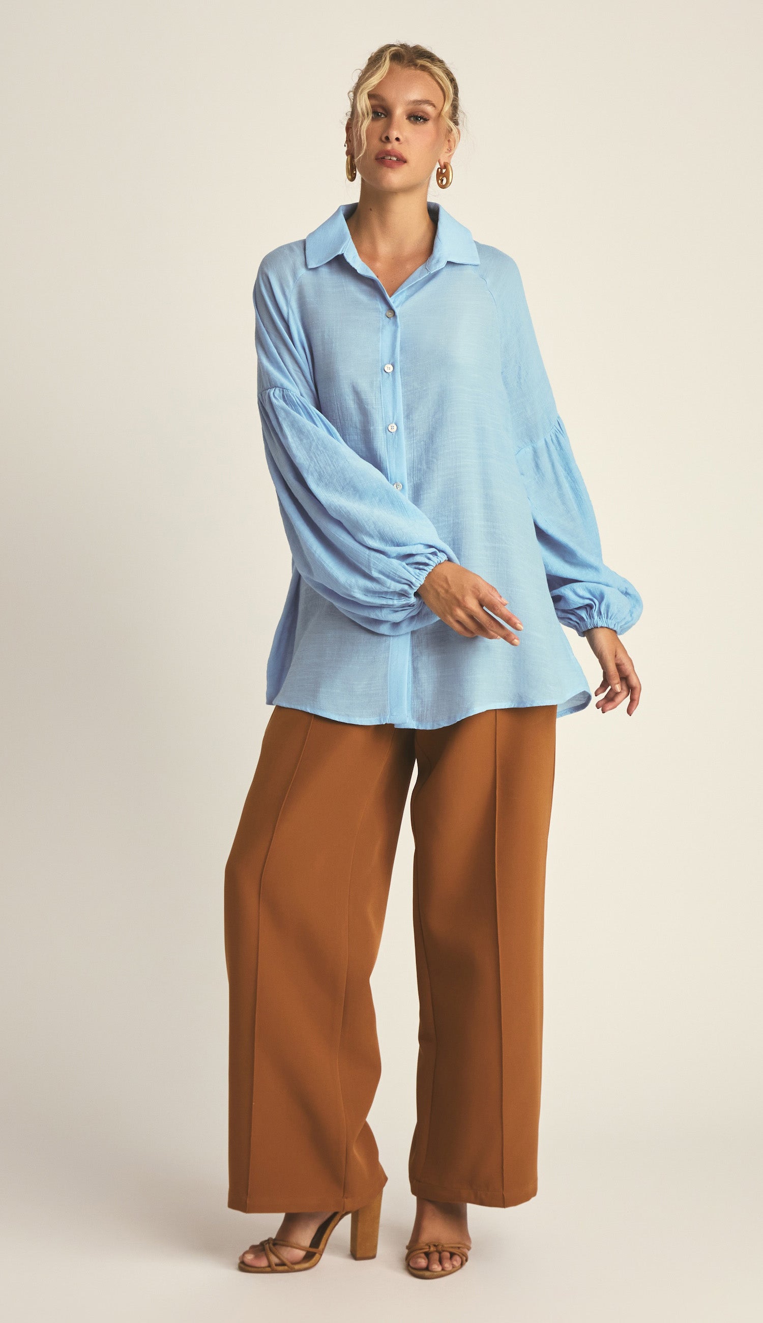 Camisa Fabienne Azul