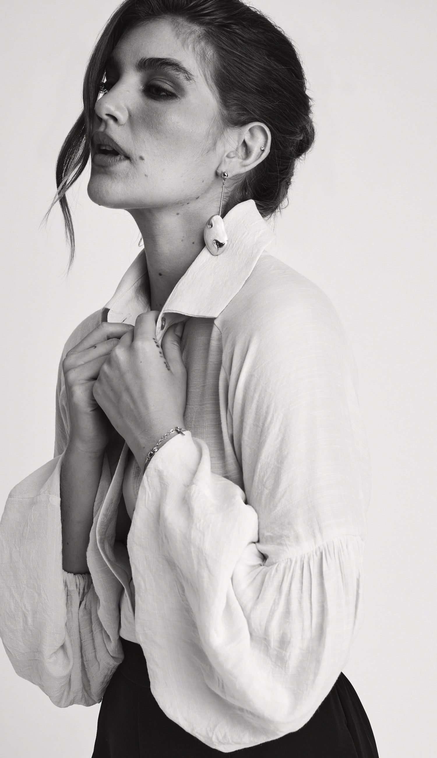 Camisa Fabienne Manteiga