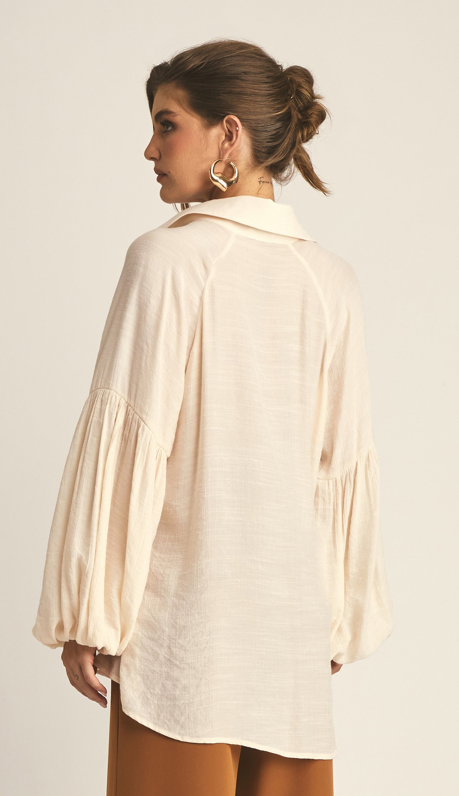 Camisa Fabienne Off White