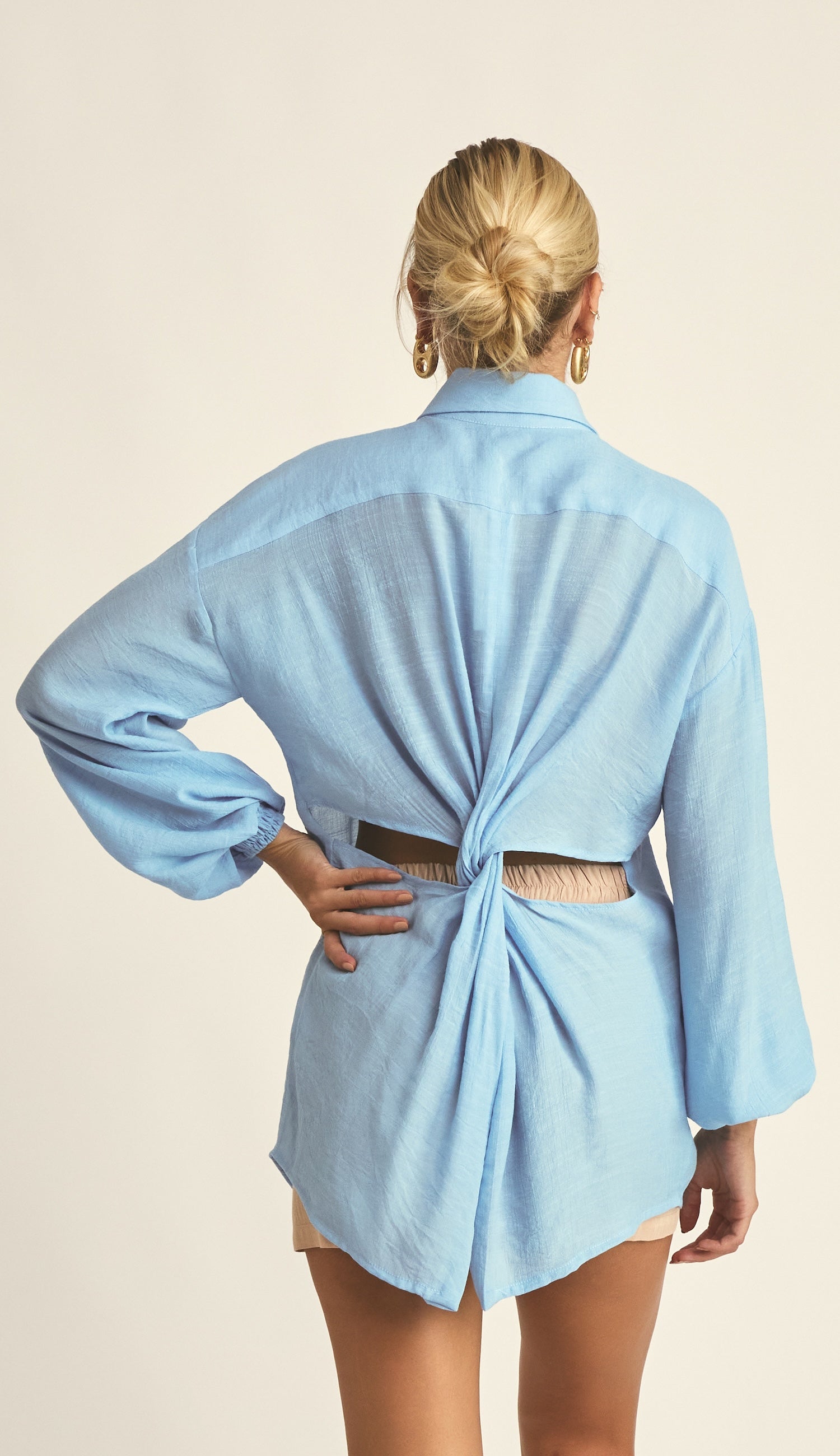 Camisa Gabrielle Azul