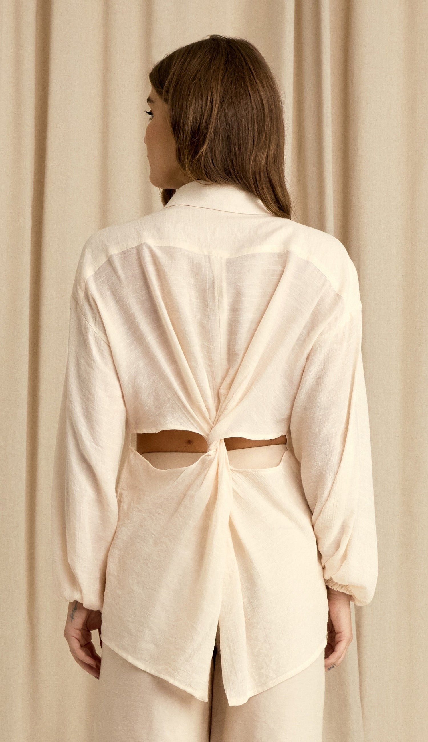 Camisa Gabrielle Off White