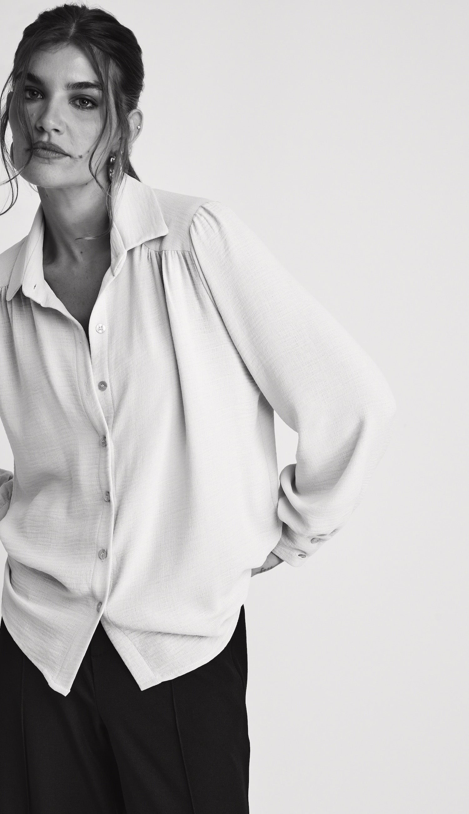 Camisa Luana Chantilly