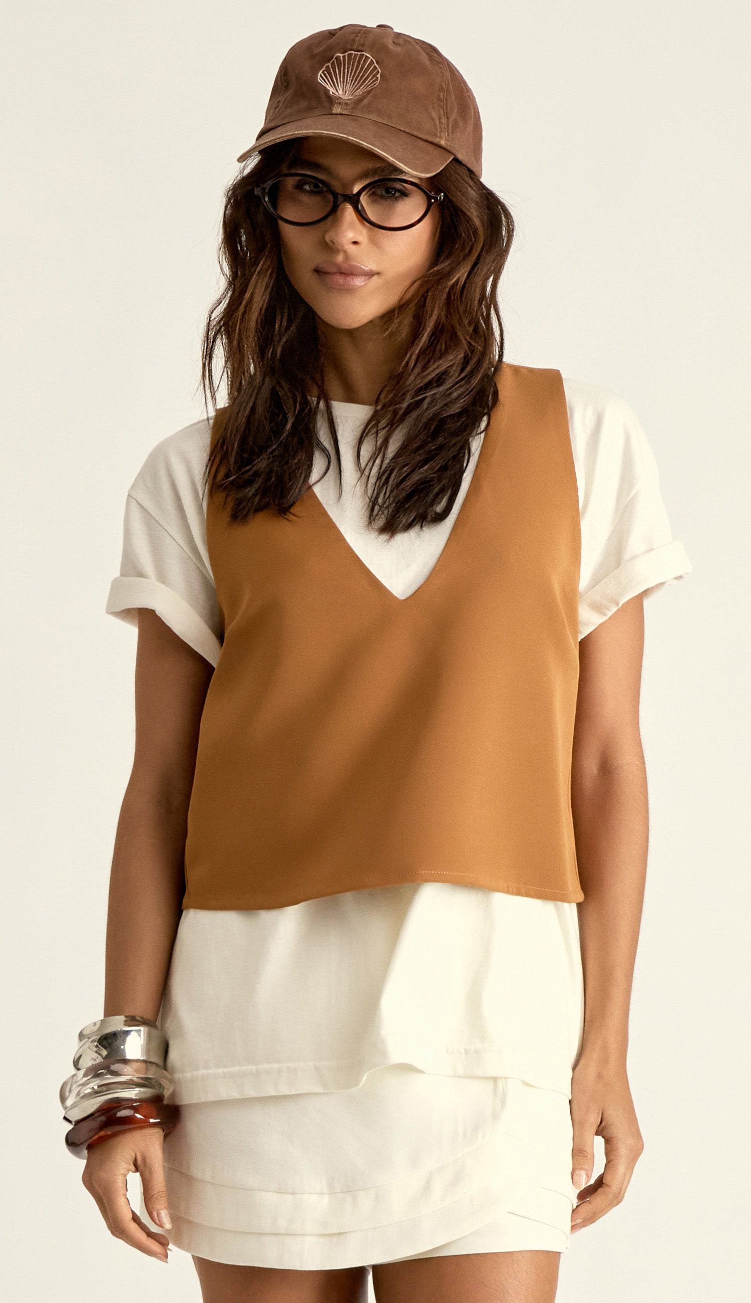 Blusa Cibele Mocha