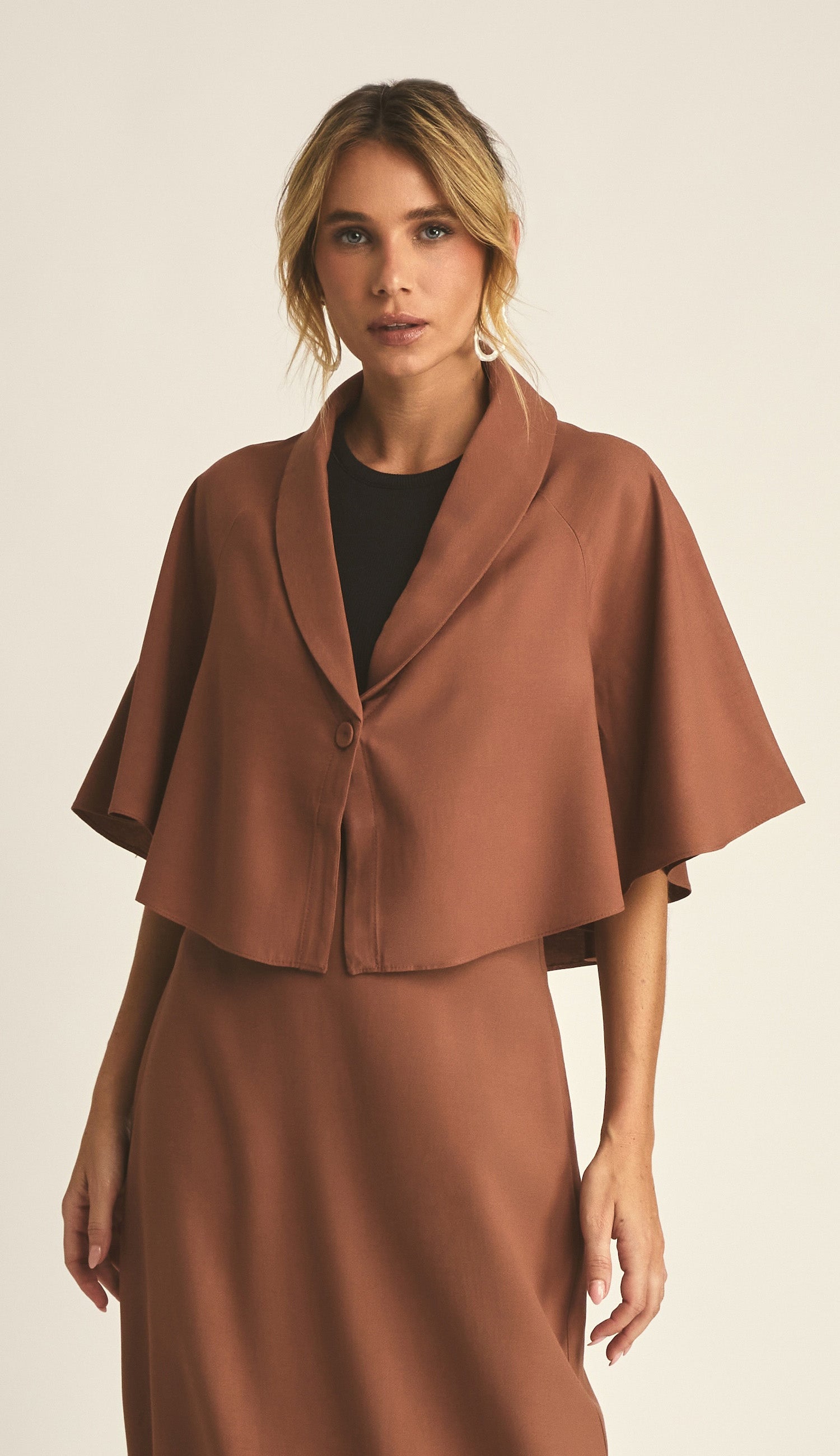 Blusa Cristina Mocha