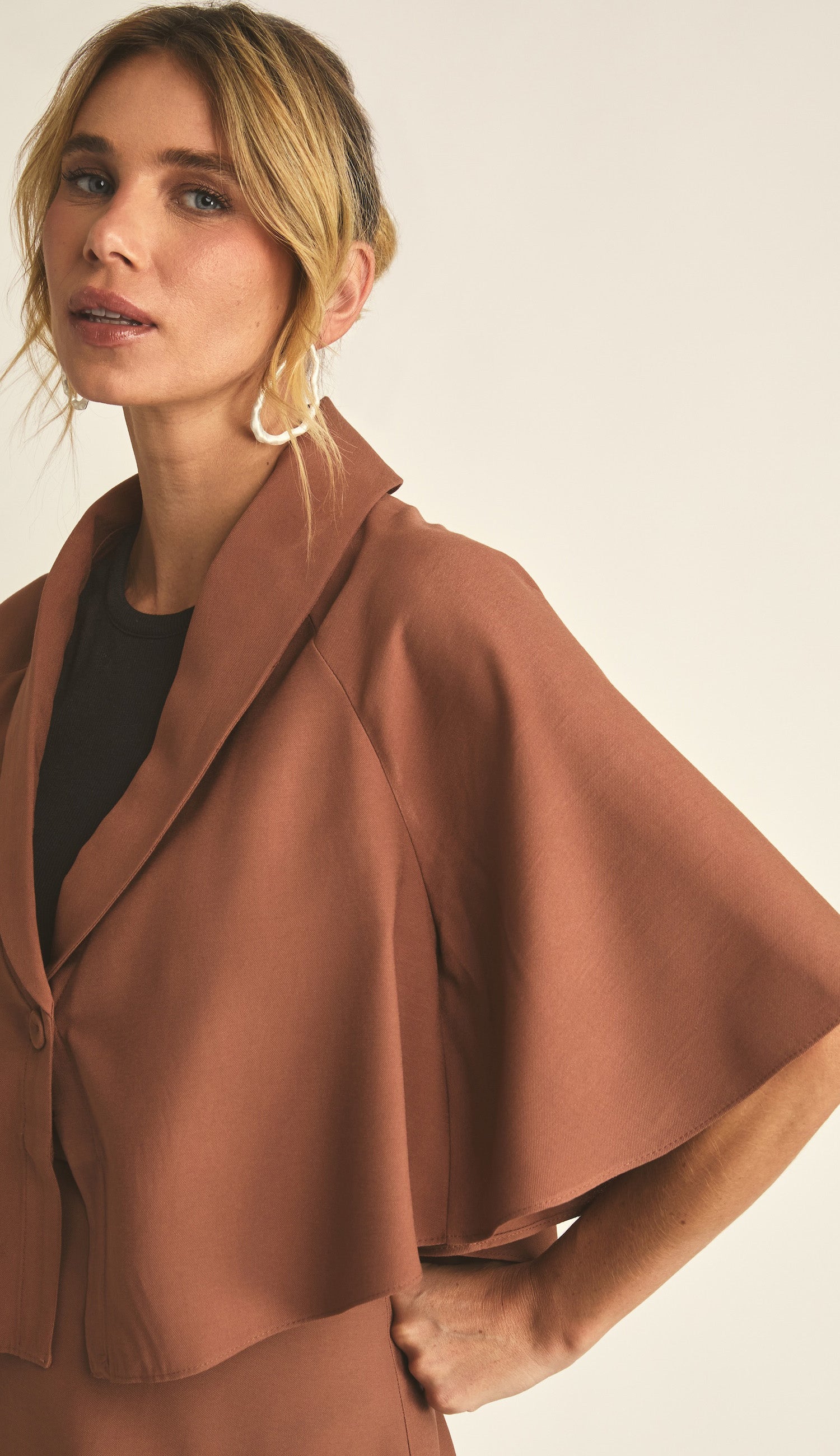 Blusa Cristina Mocha