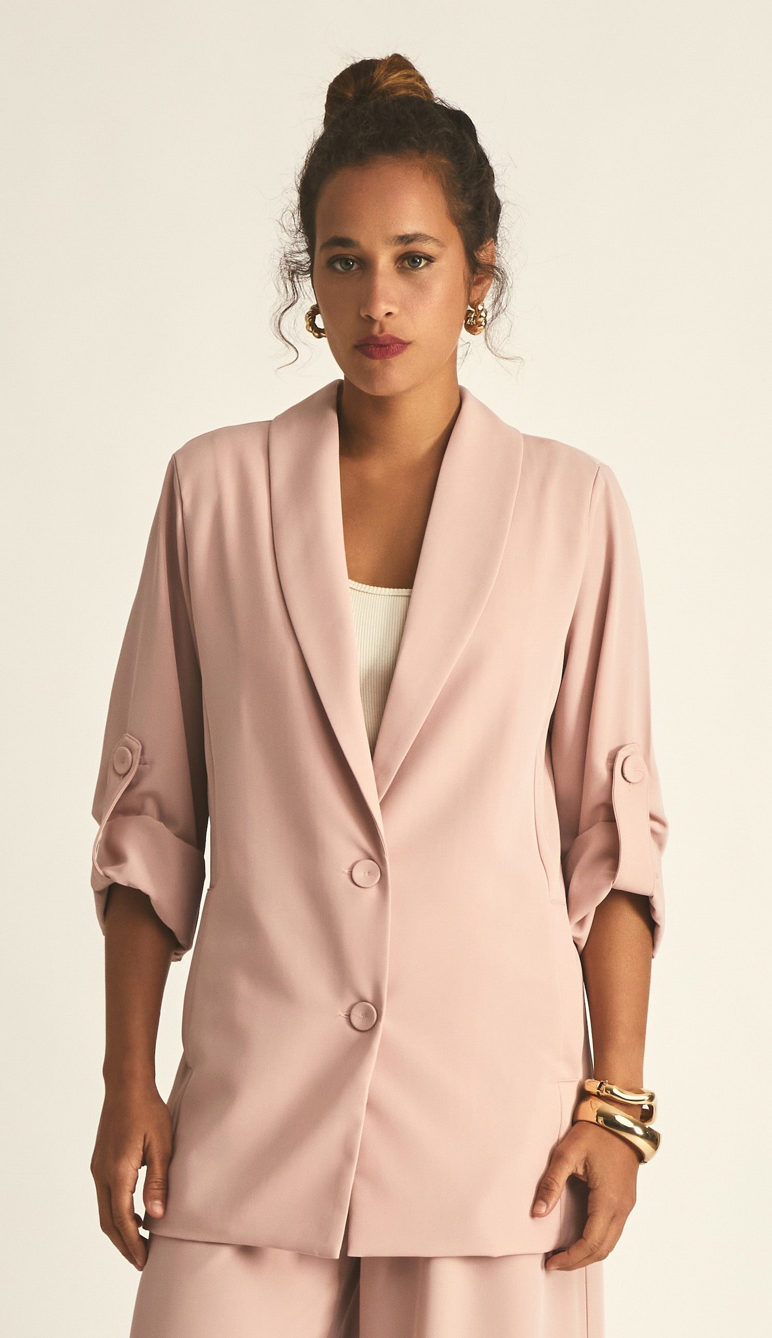 Blazer Camille Nude
