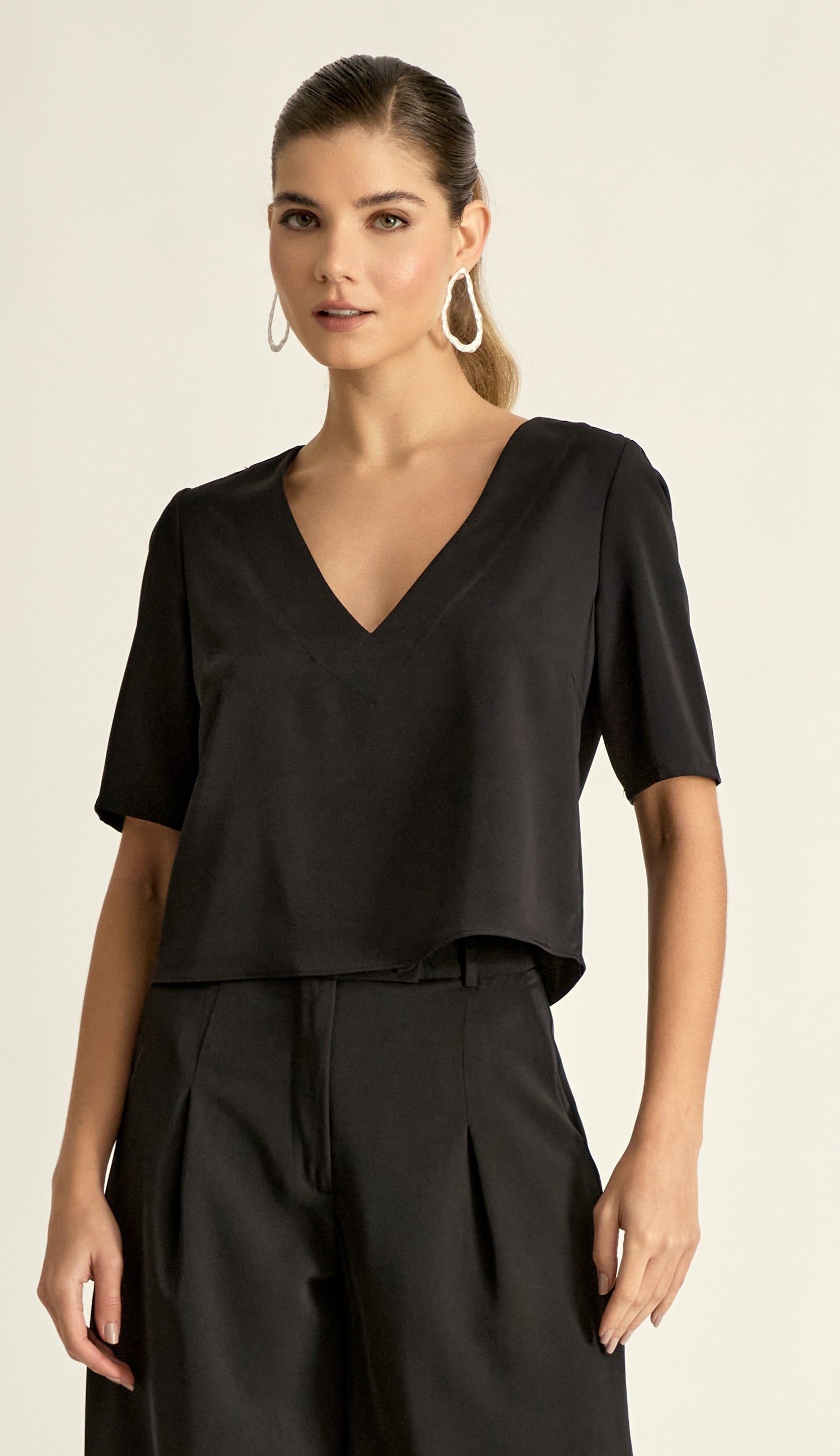 Blusa Cristal Preto