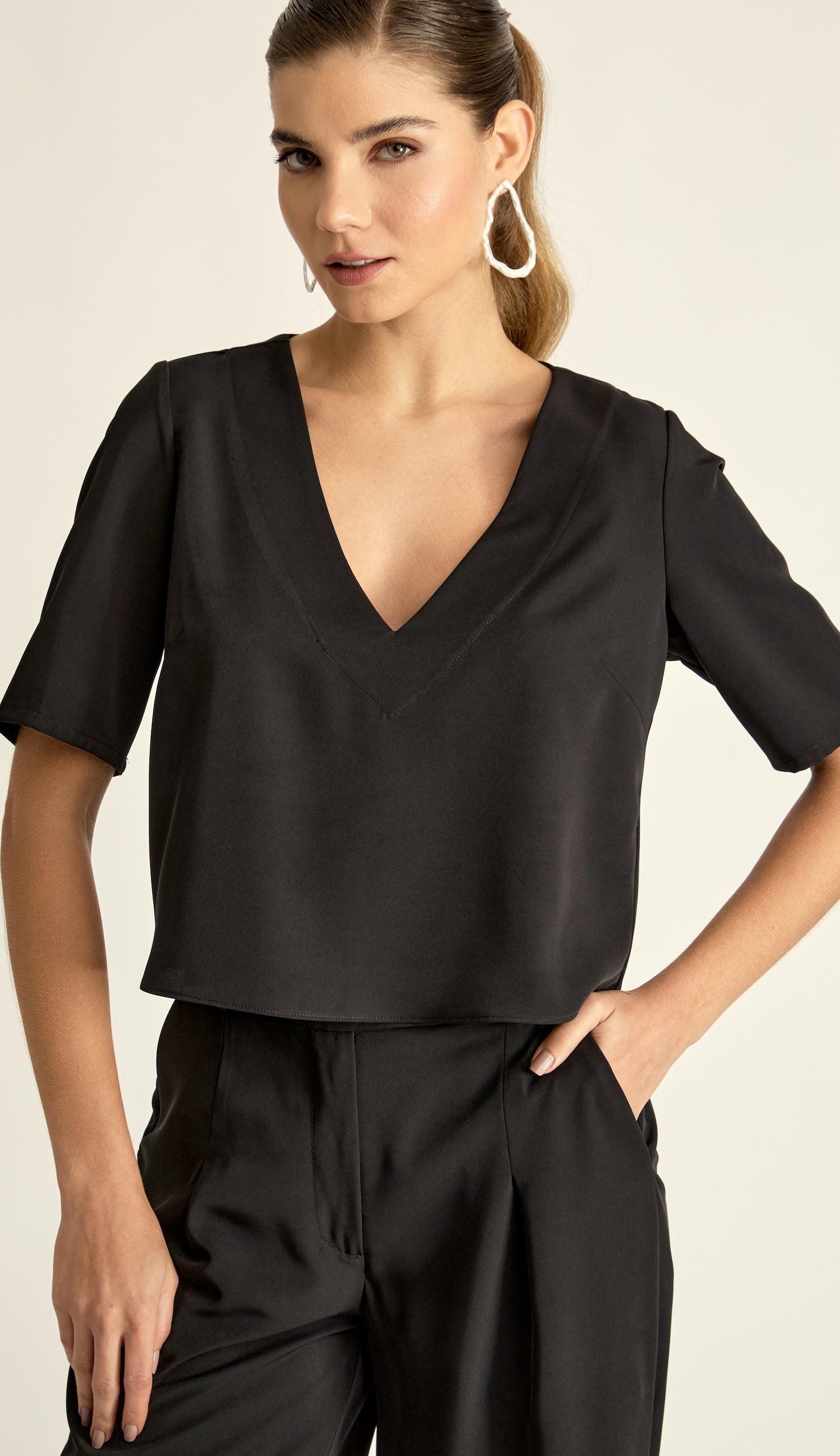 Blusa Cristal Preto