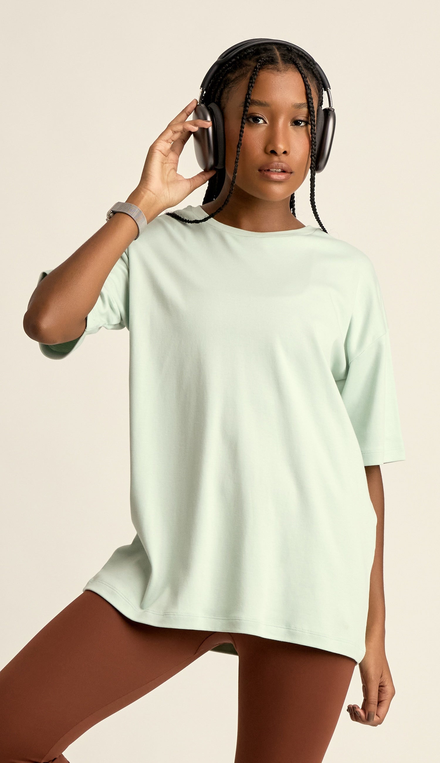 Camiseta Algodão Egípcio Eliana Verde