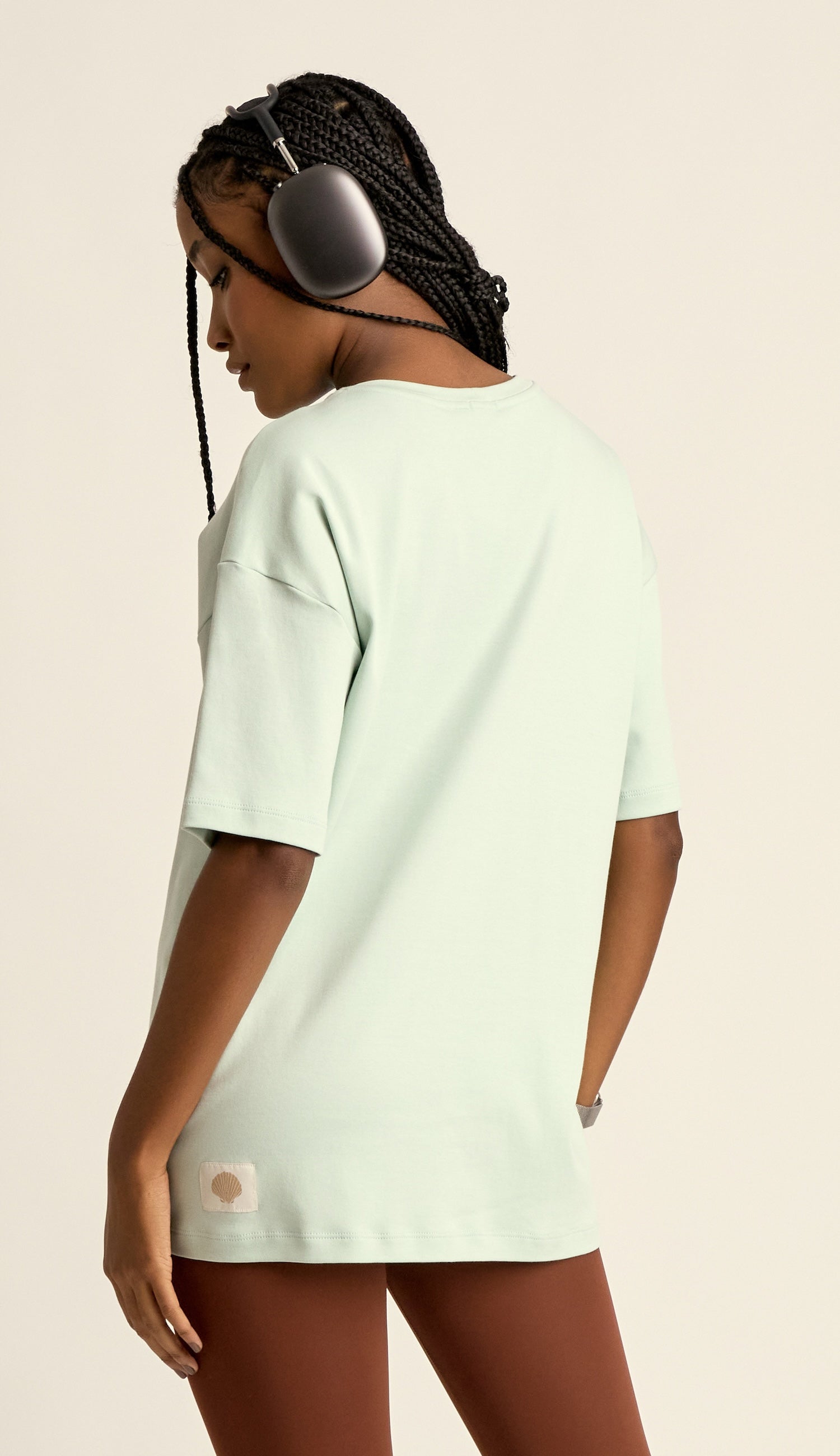 Camiseta Algodão Egípcio Eliana Verde