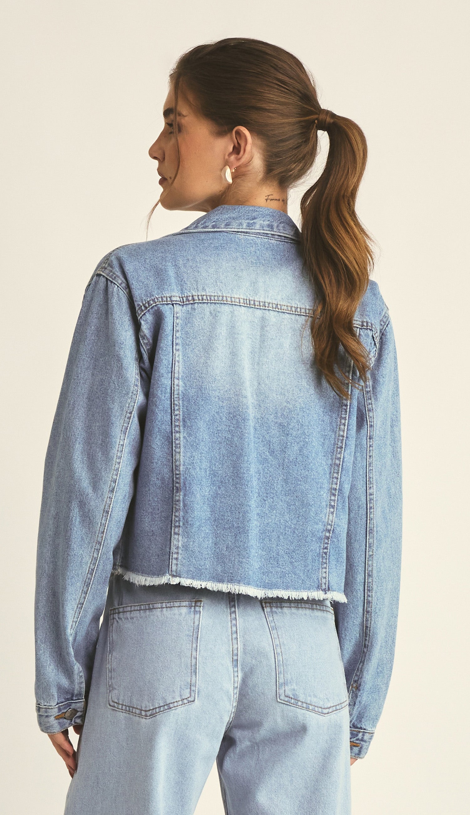 Jaqueta Carina Jeans Escuro