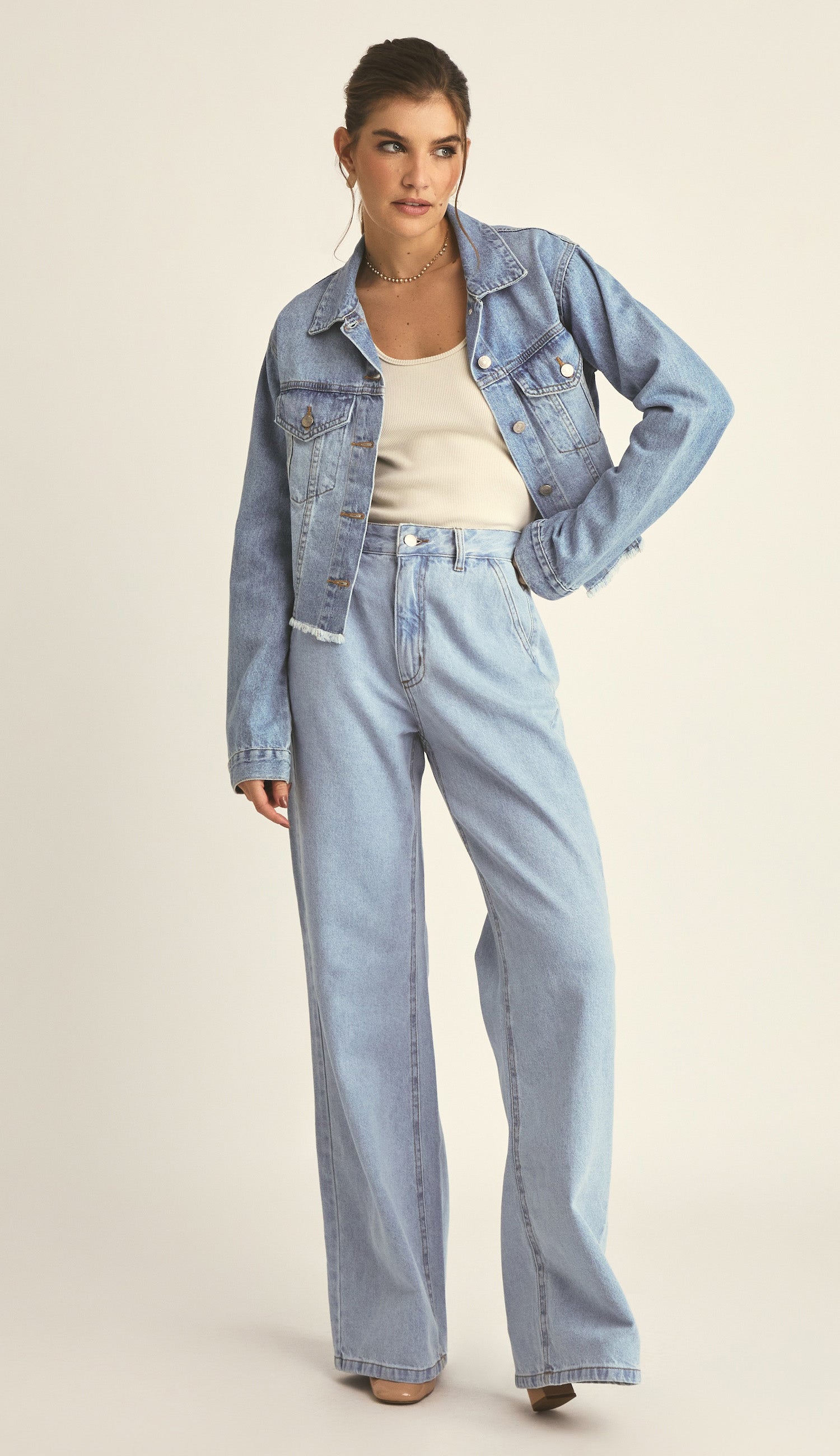 Calça Fiorenza Jeans Claro