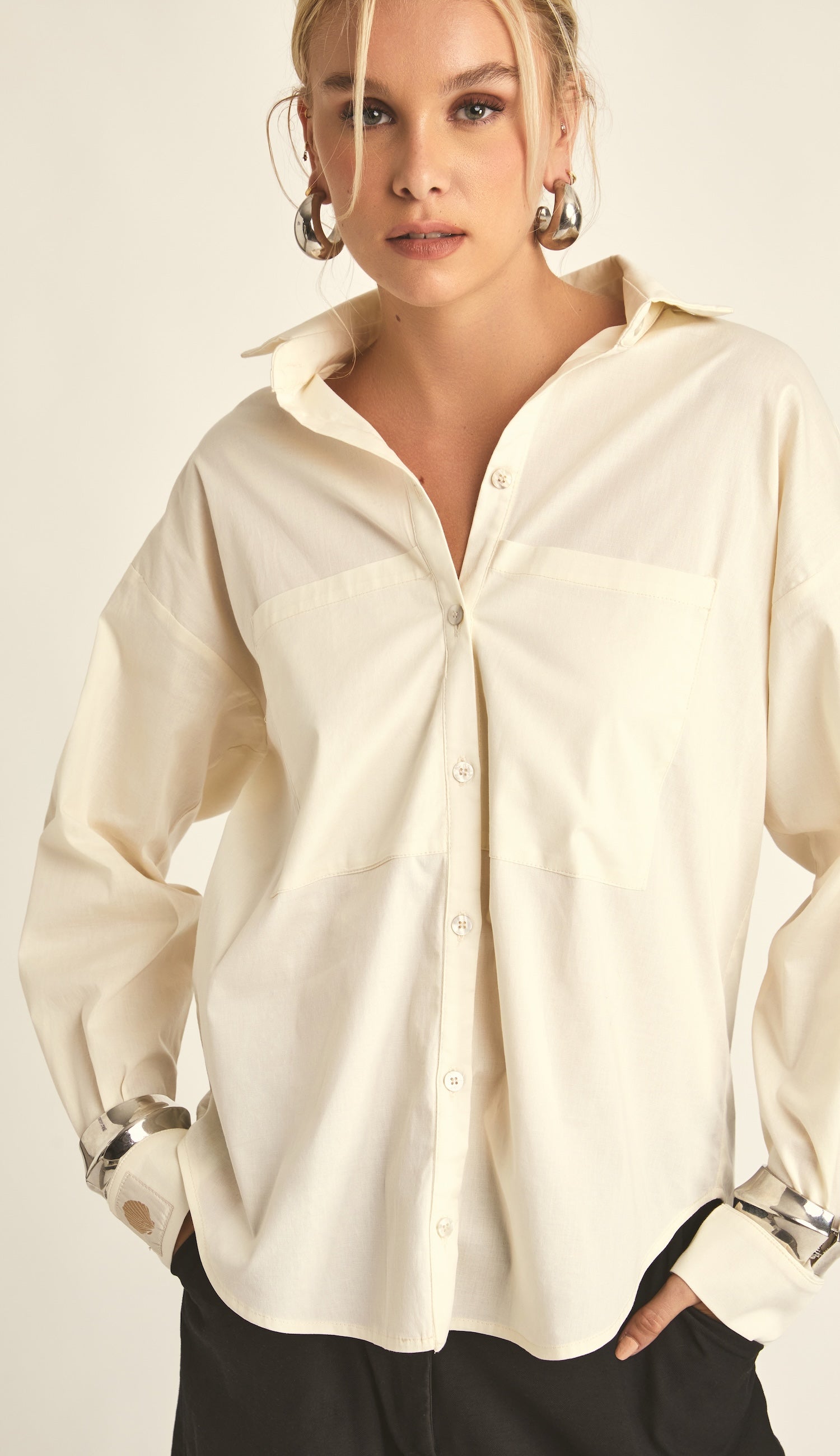 Camisa Dina Off White