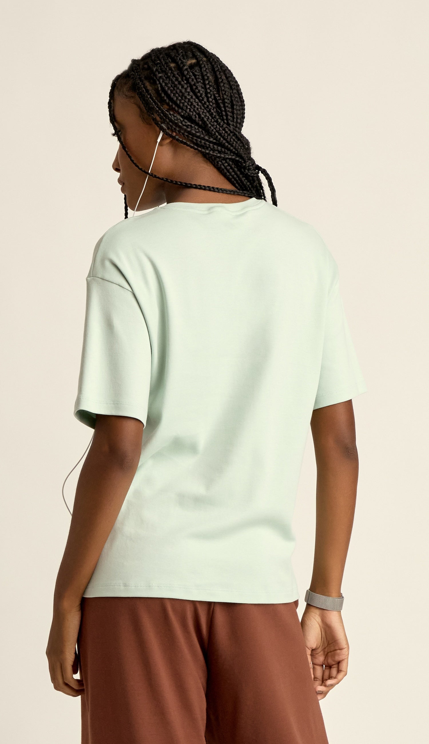 Camiseta Algodão Egipcio Eloá Verde