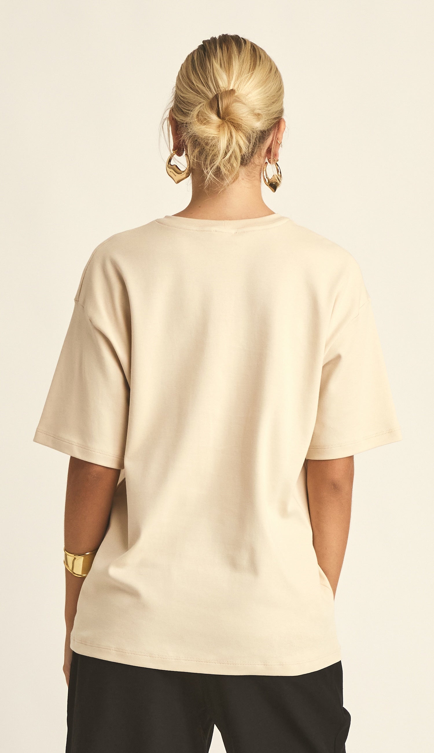 Camiseta Algodão Egipcio Eloá Chantilly