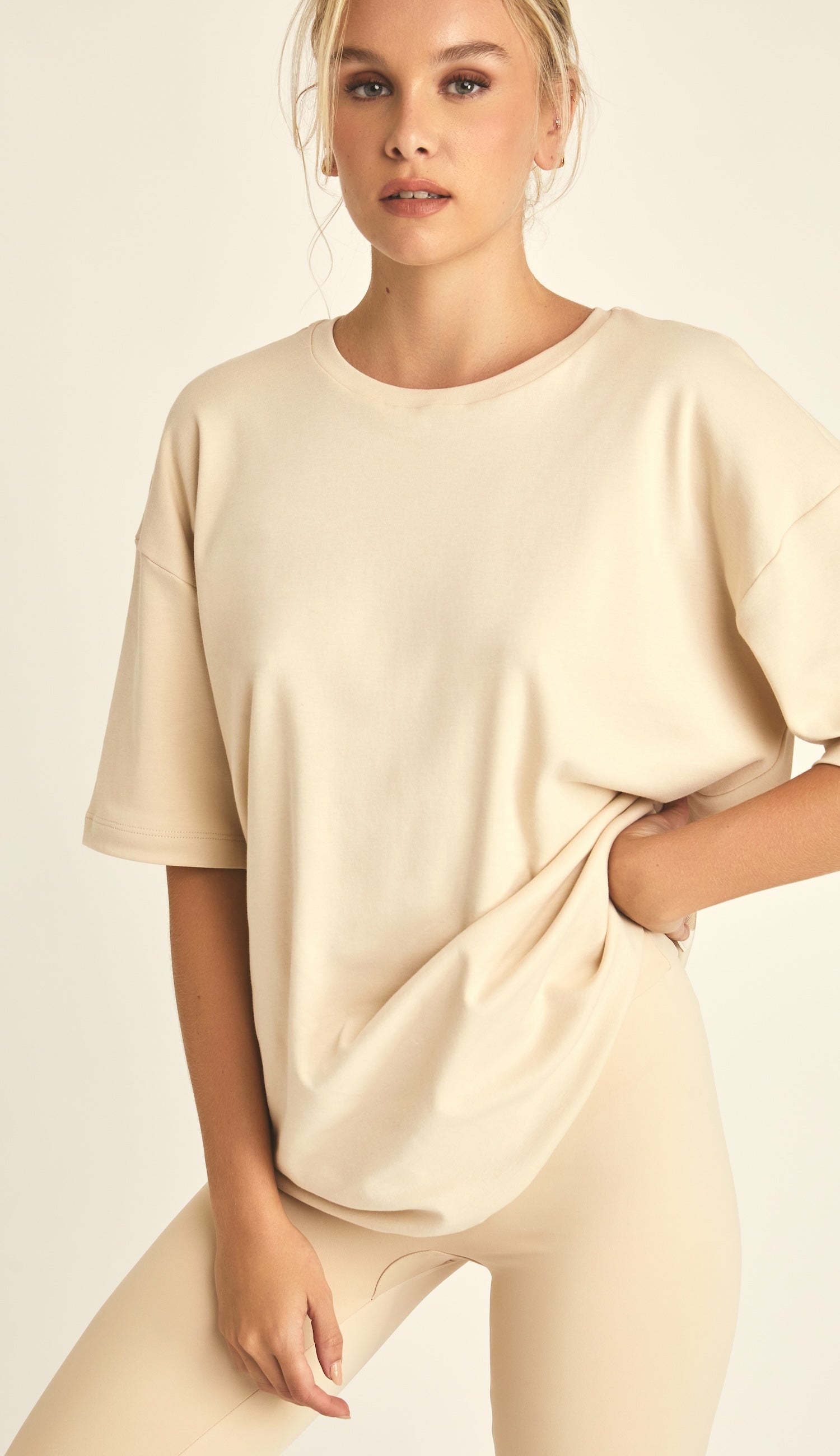 Camiseta Algodão Egípcio Eliana Chantilly