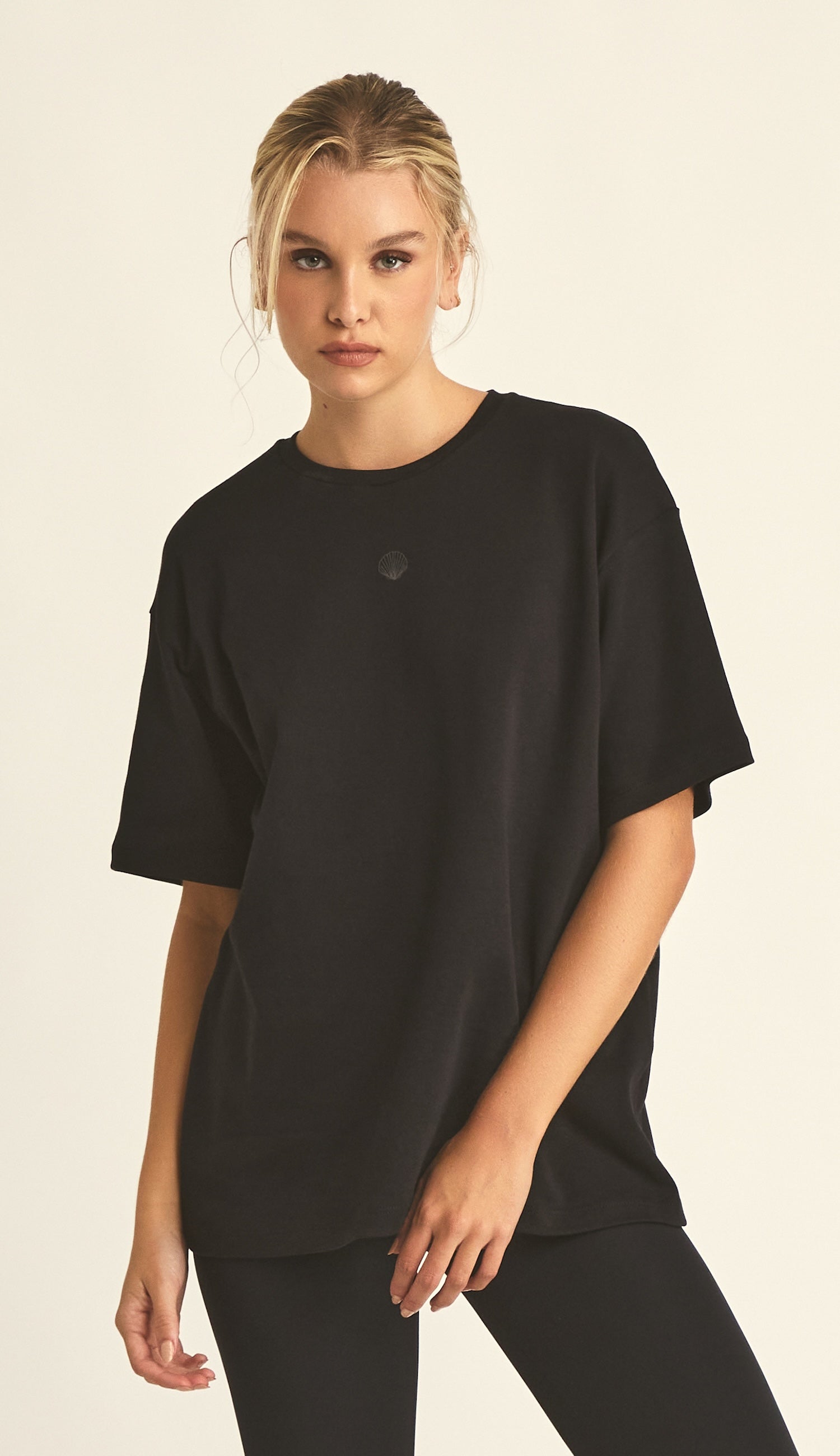 Camiseta Algodão Egipcio Eloá Preto