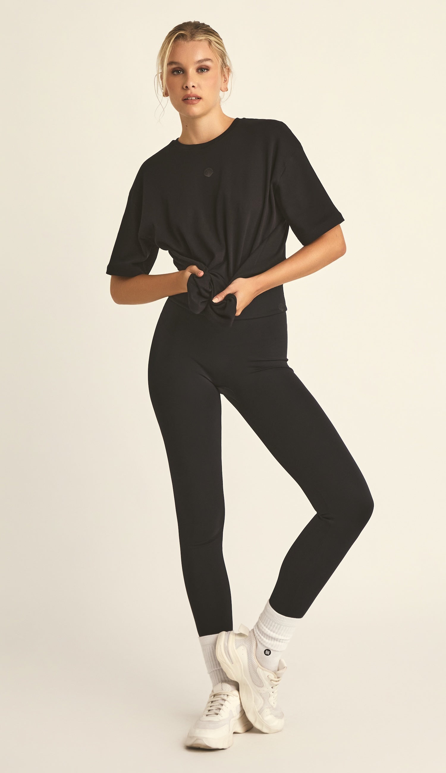 Camiseta Algodão Egipcio Eloá Preto