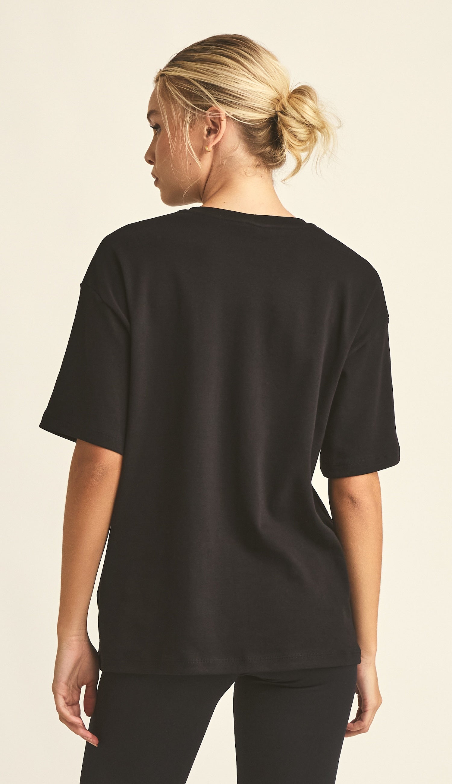 Camiseta Algodão Egipcio Eloá Preto