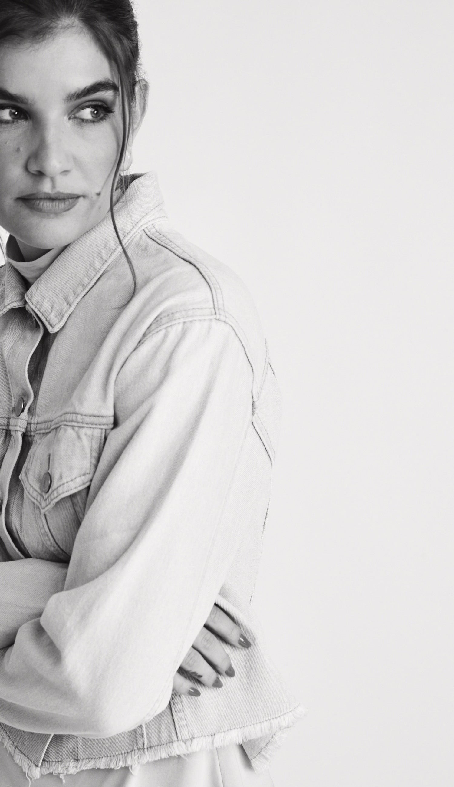 Jaqueta Carina Jeans Claro