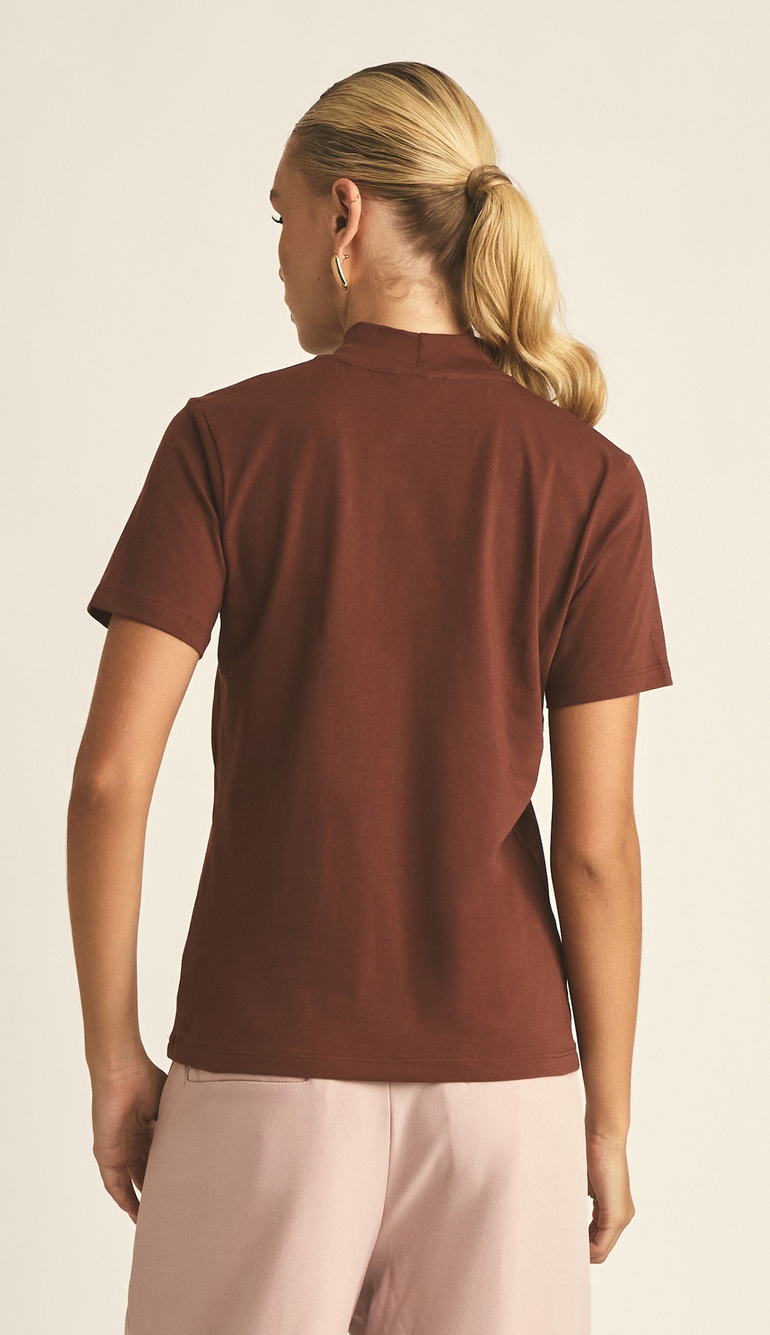 Blusa Eva Café