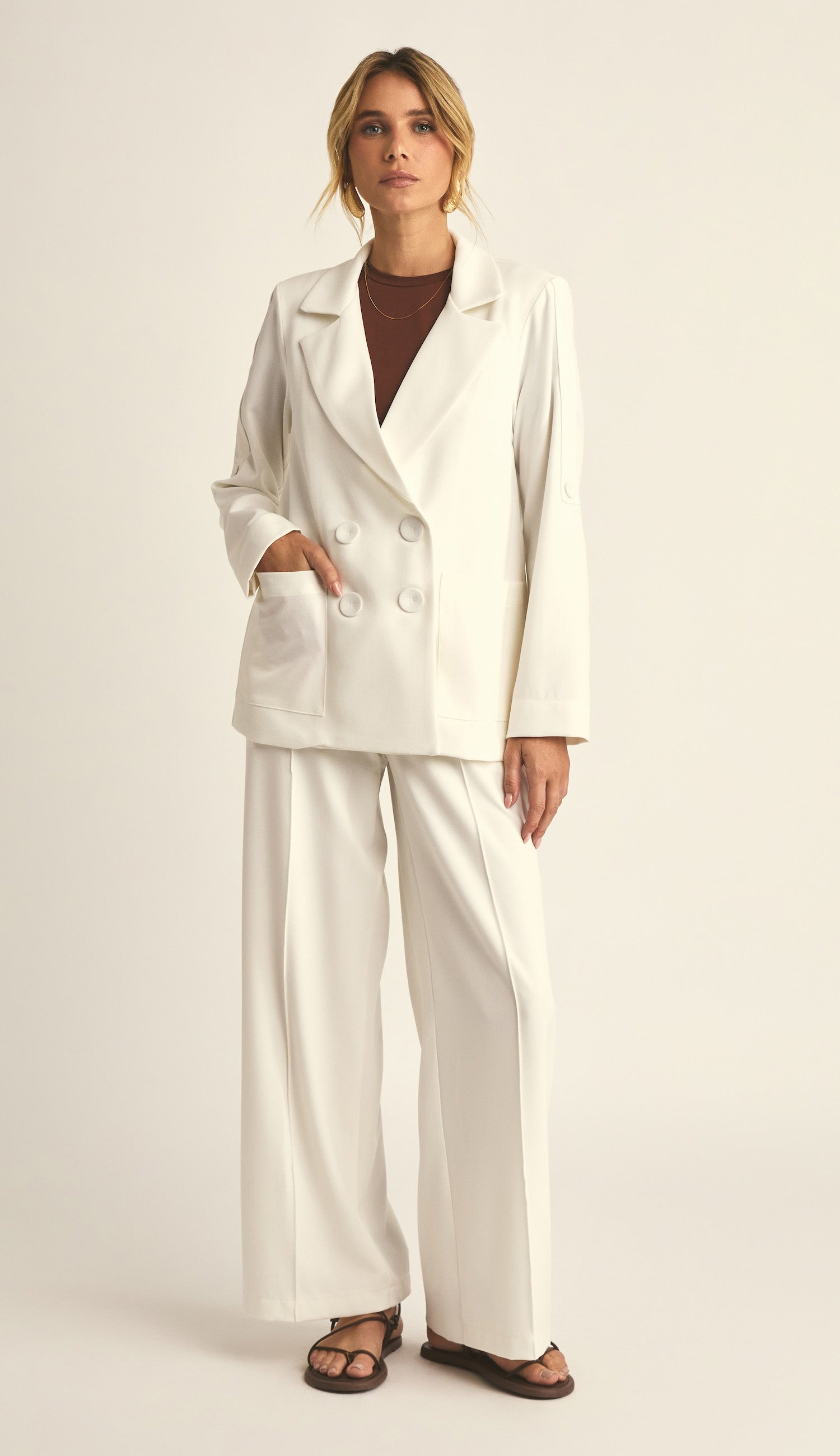 Blazer Tereza Off White