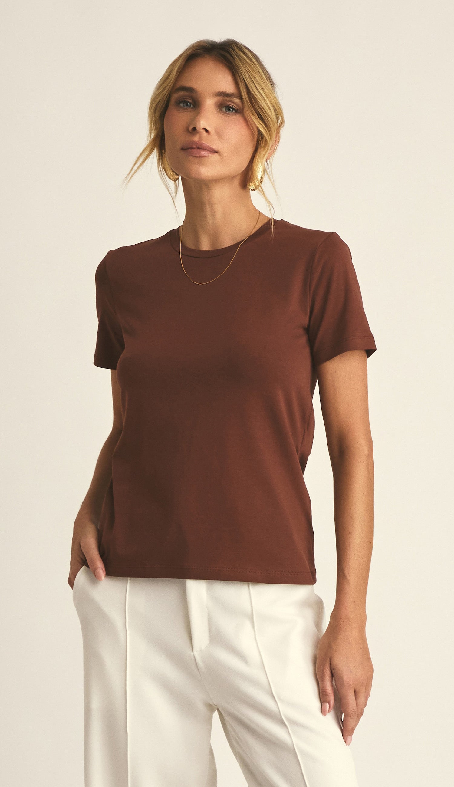 Blusa Ellen Café